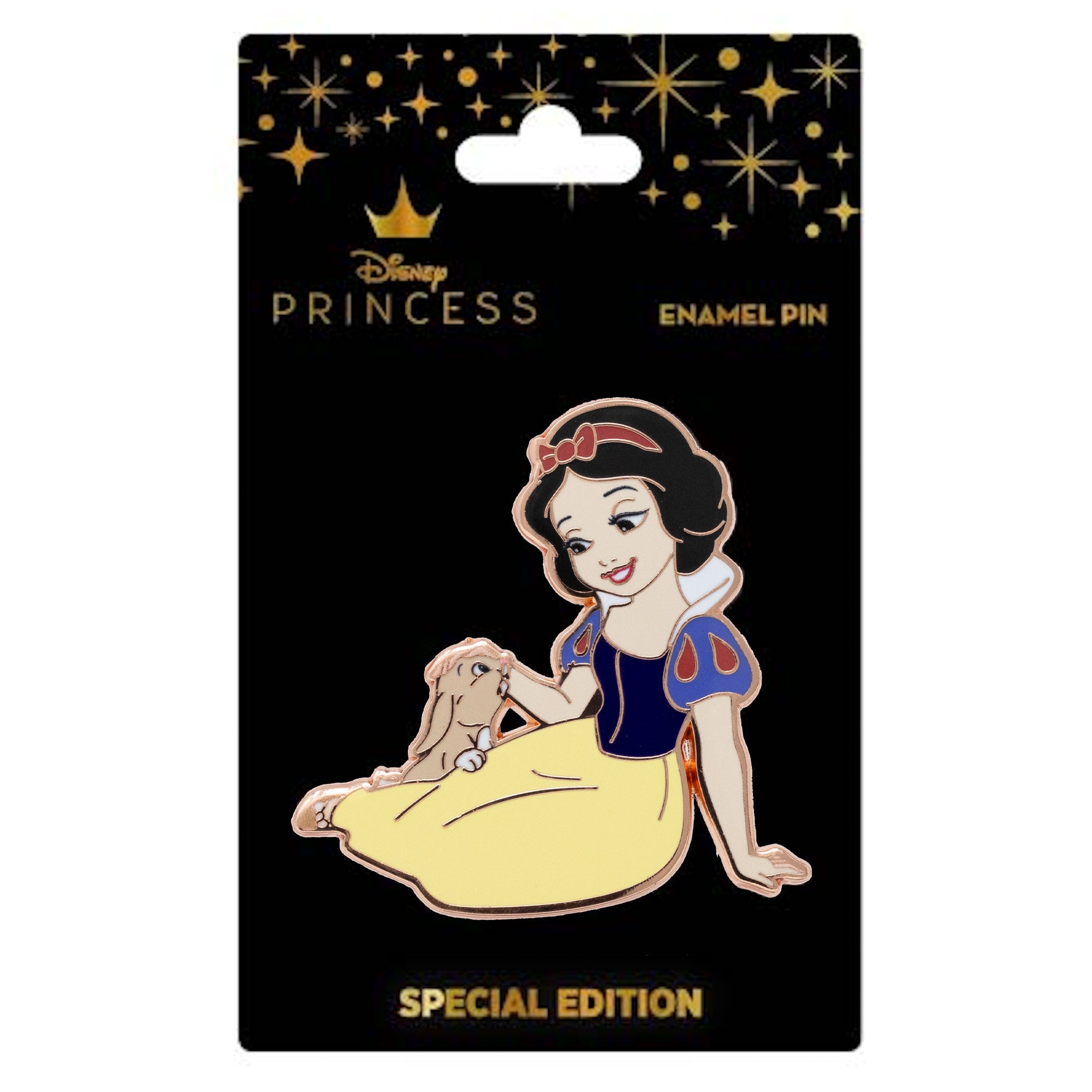 Disney Princess and Sidekicks Series Snow White with Rabbit 2.25" Special Edition 1000 Pin