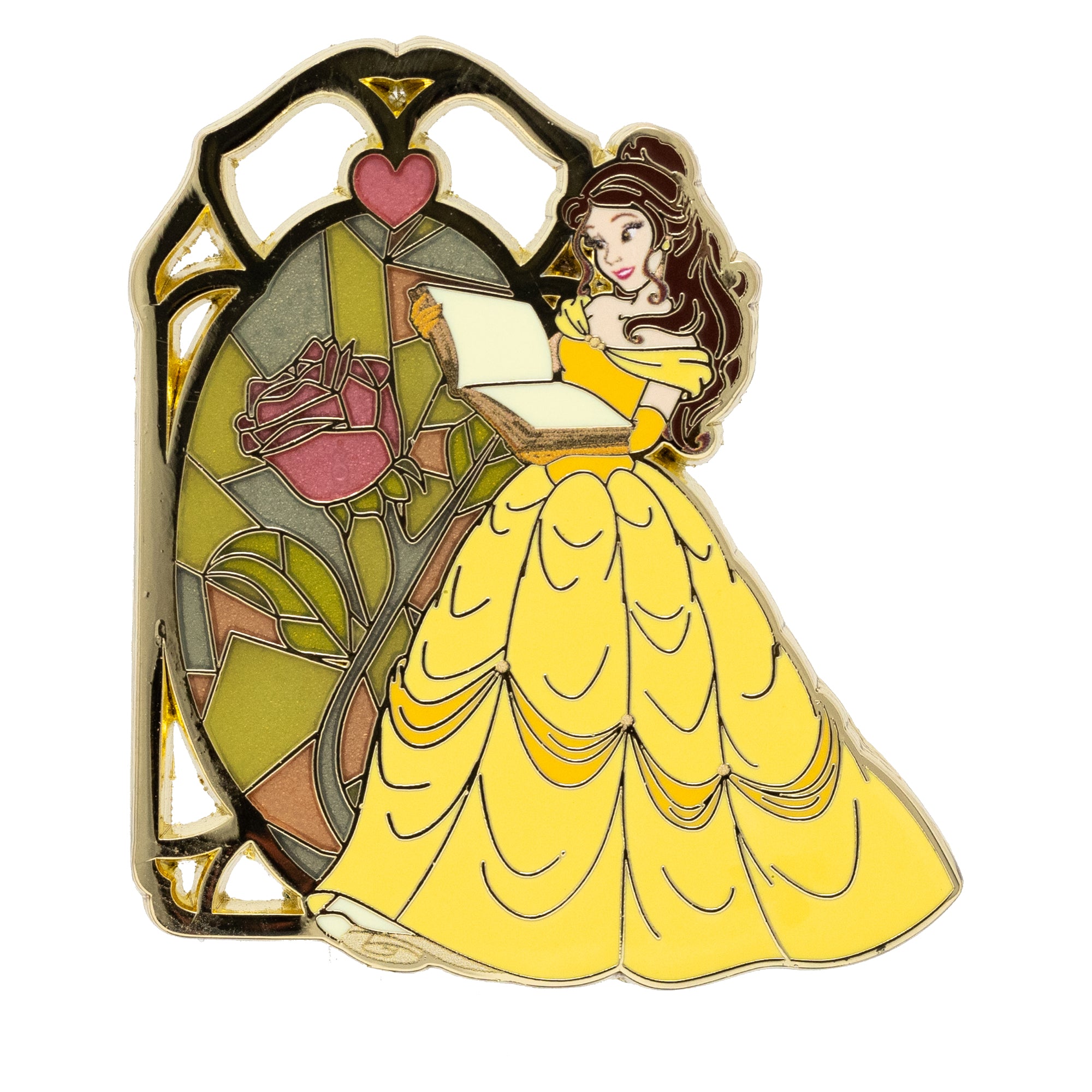 Disney Beauty and the Beast Belle Stained Glass Window Collectible Tra The Pink a la Mode Disney Beauty and the Beast Belle Stained Glass Window Collectible Tra The Pink a la Mode