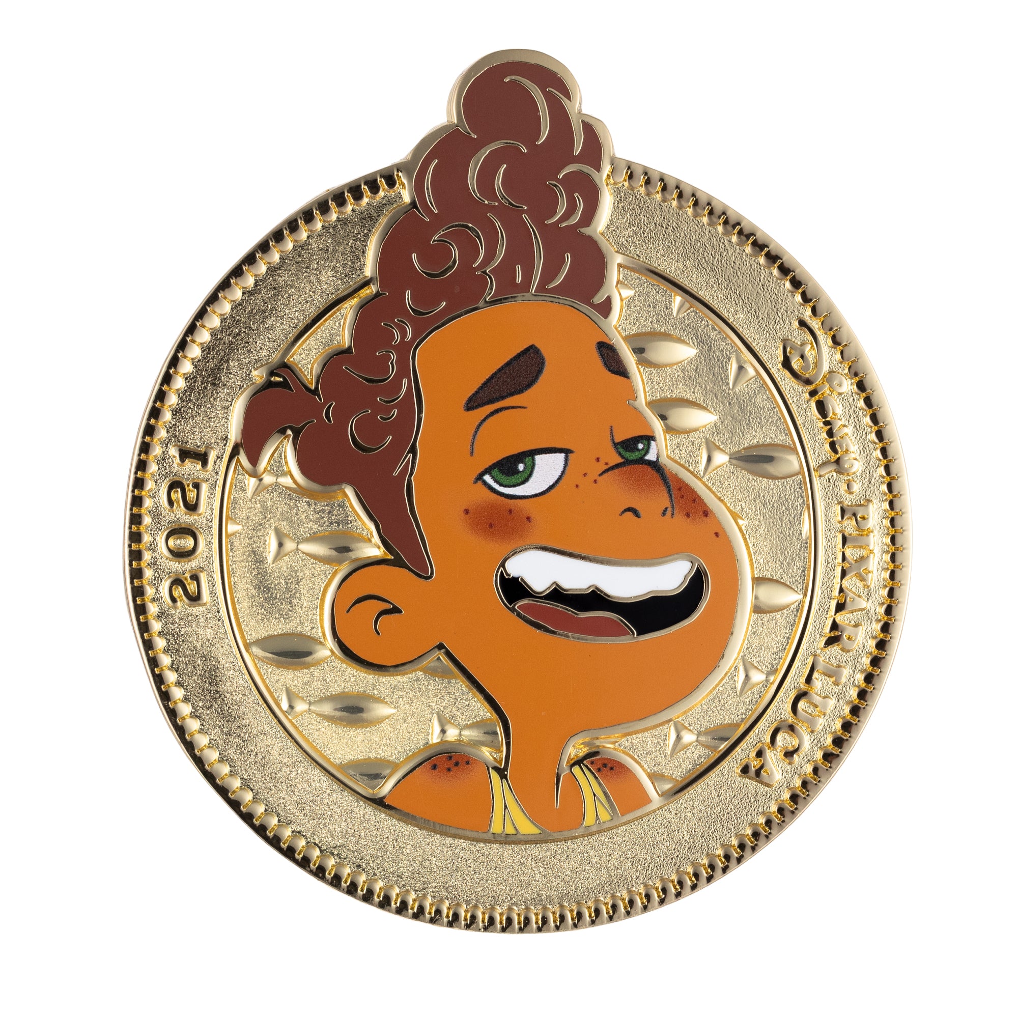 Pixar Coin Series Luca Alberto Jumbo Collectible Pin – The Pink a