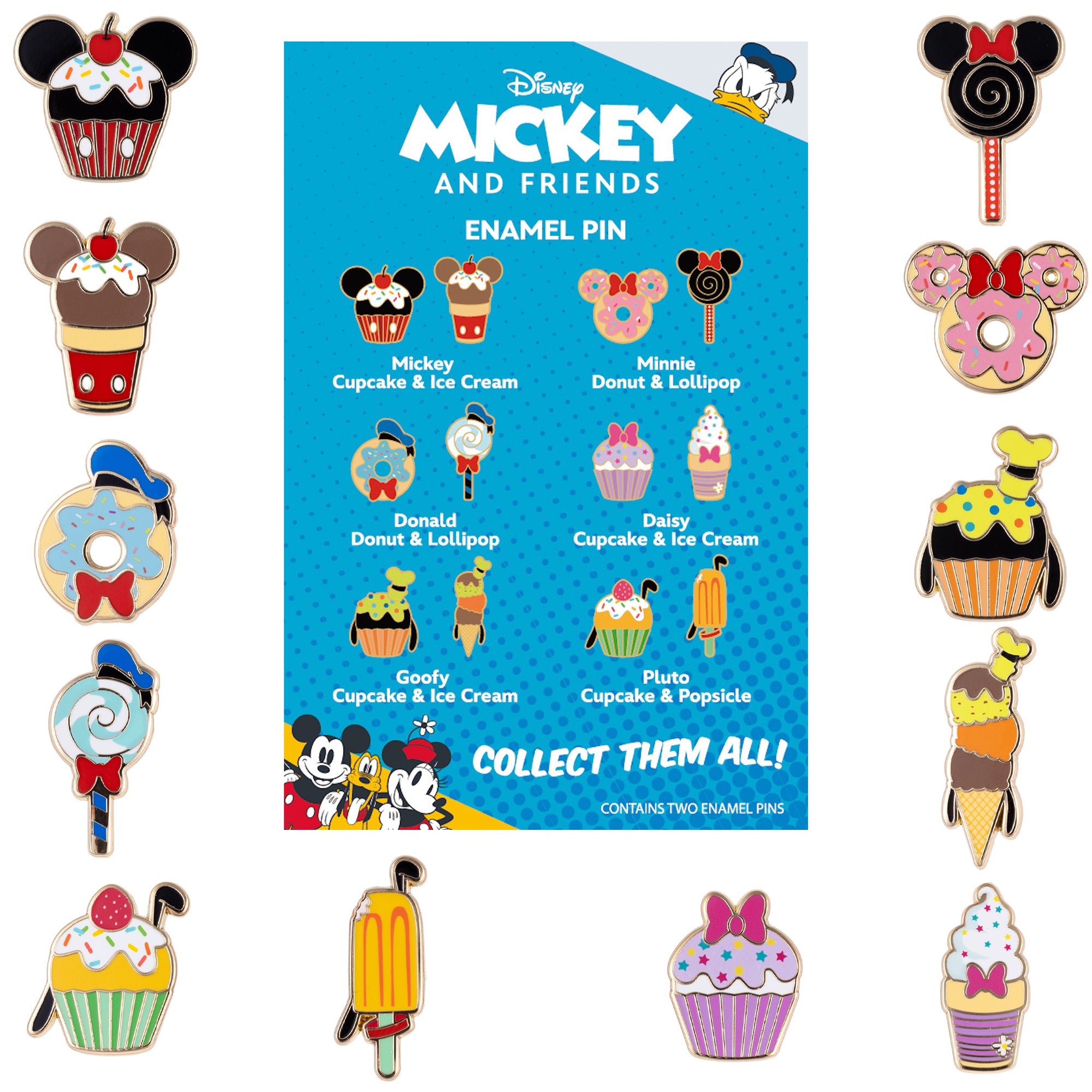 みっきー Disney Mickey Mouse and Friends Sweet Treats Micro Mystery