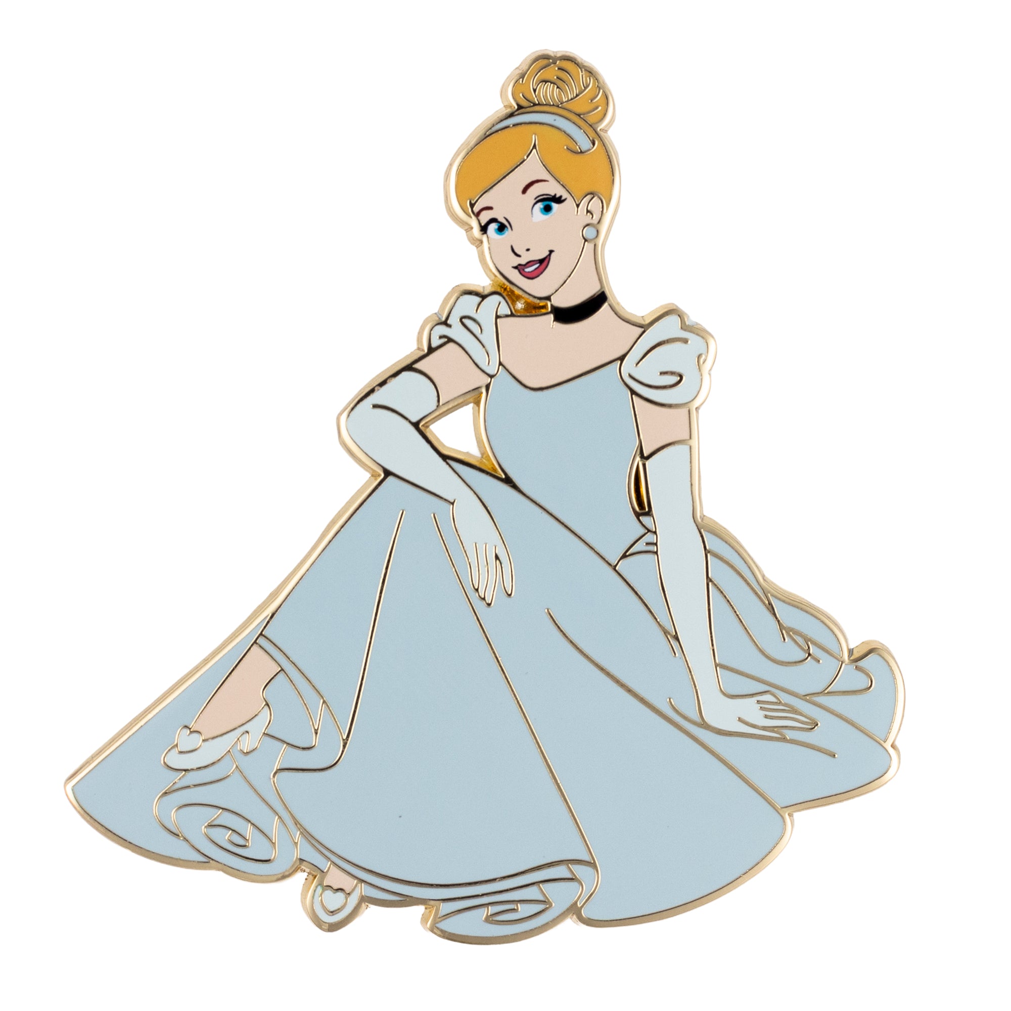 Disney Cinderella Jumbo Collectible Trading Pin – The Pink a la Mode