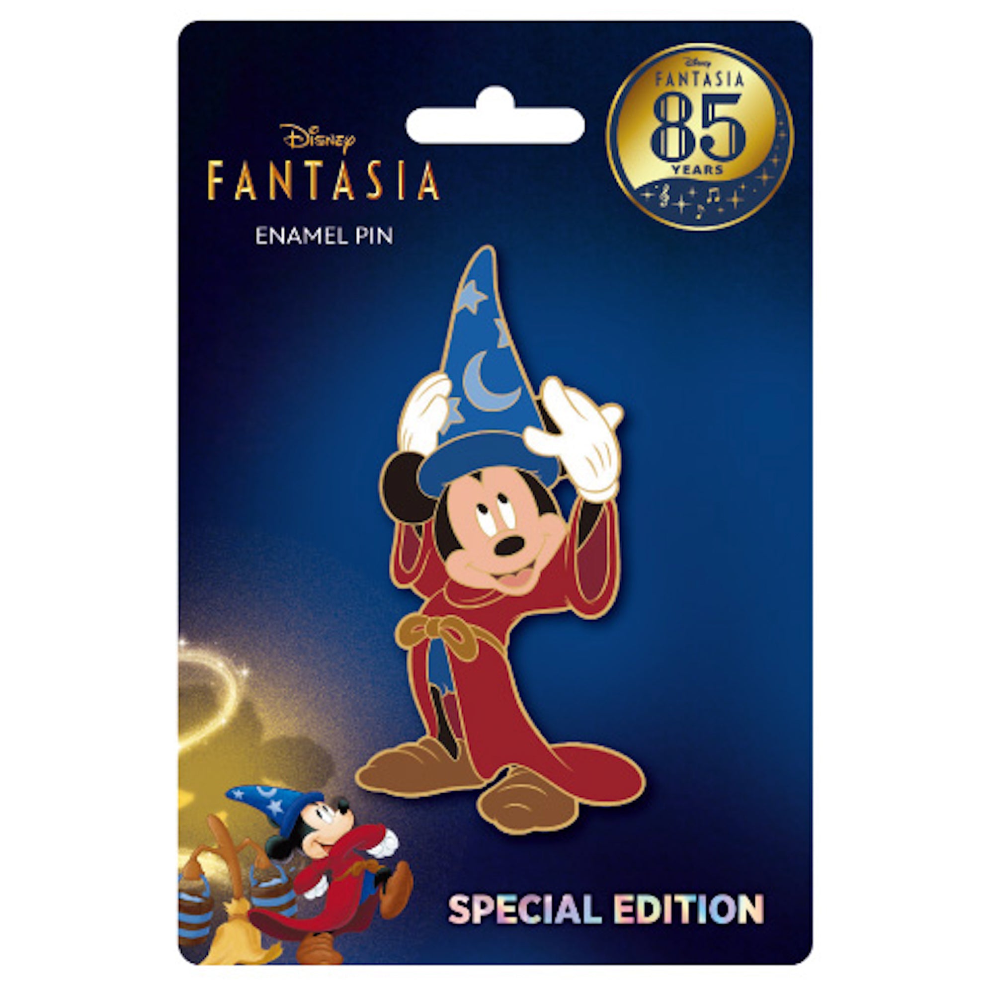 Disney Fantasia 85th Anniversary Power of the Hat 3.25" Collectible Pin Special Edition 1000