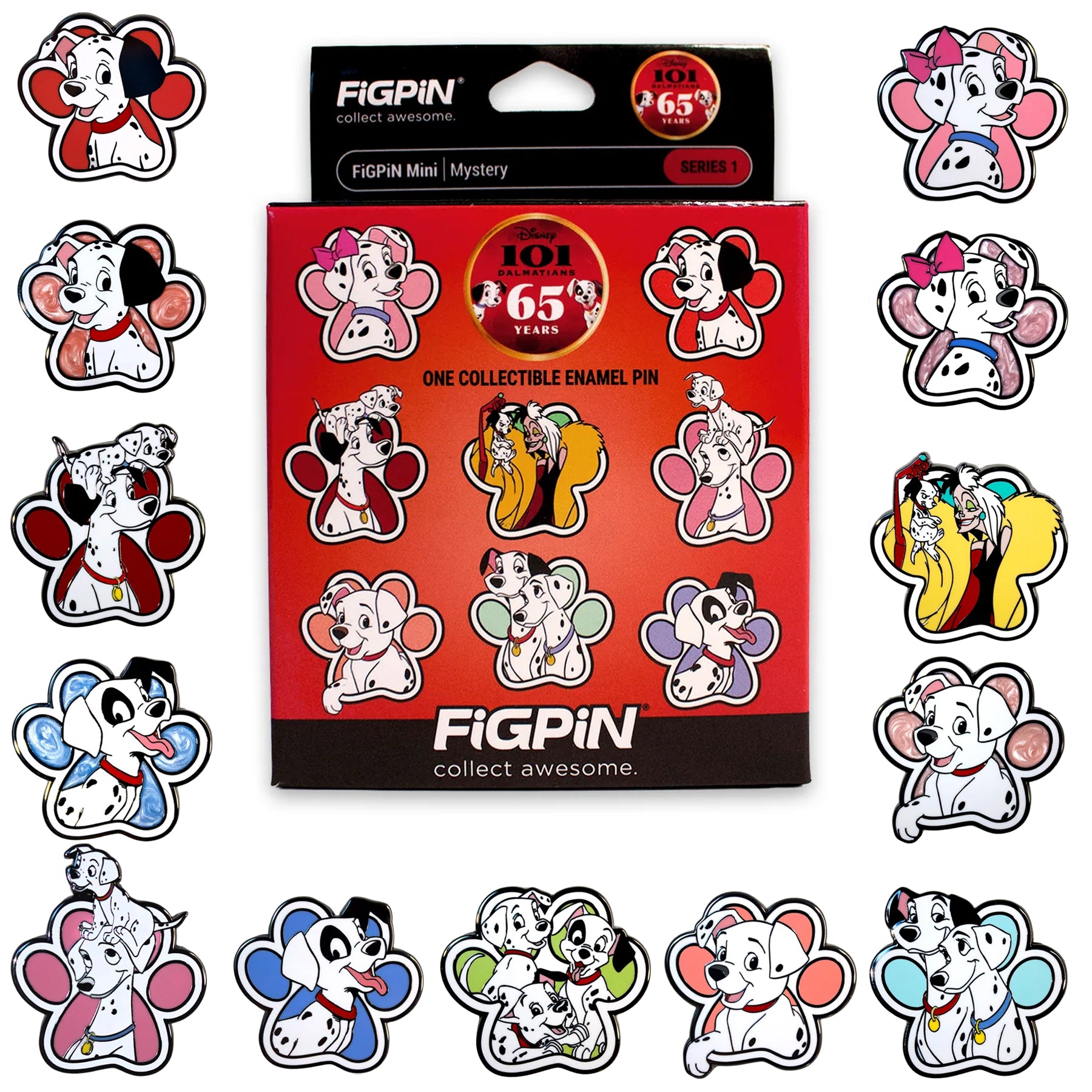 ピンズ・ピンバッジ・缶バッジ d23 expo 101 Dalmatians Pin Disney 101 Dalmatians Series 1 Mystery Collectible Trading Pin