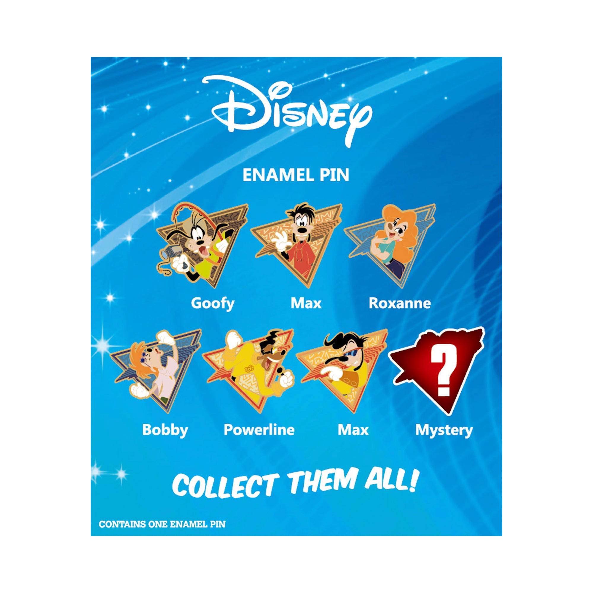 Disney A Goofy Movie Anniversary 2.75" Jumbo Mystery Pins - Limited Edition 300/200/100