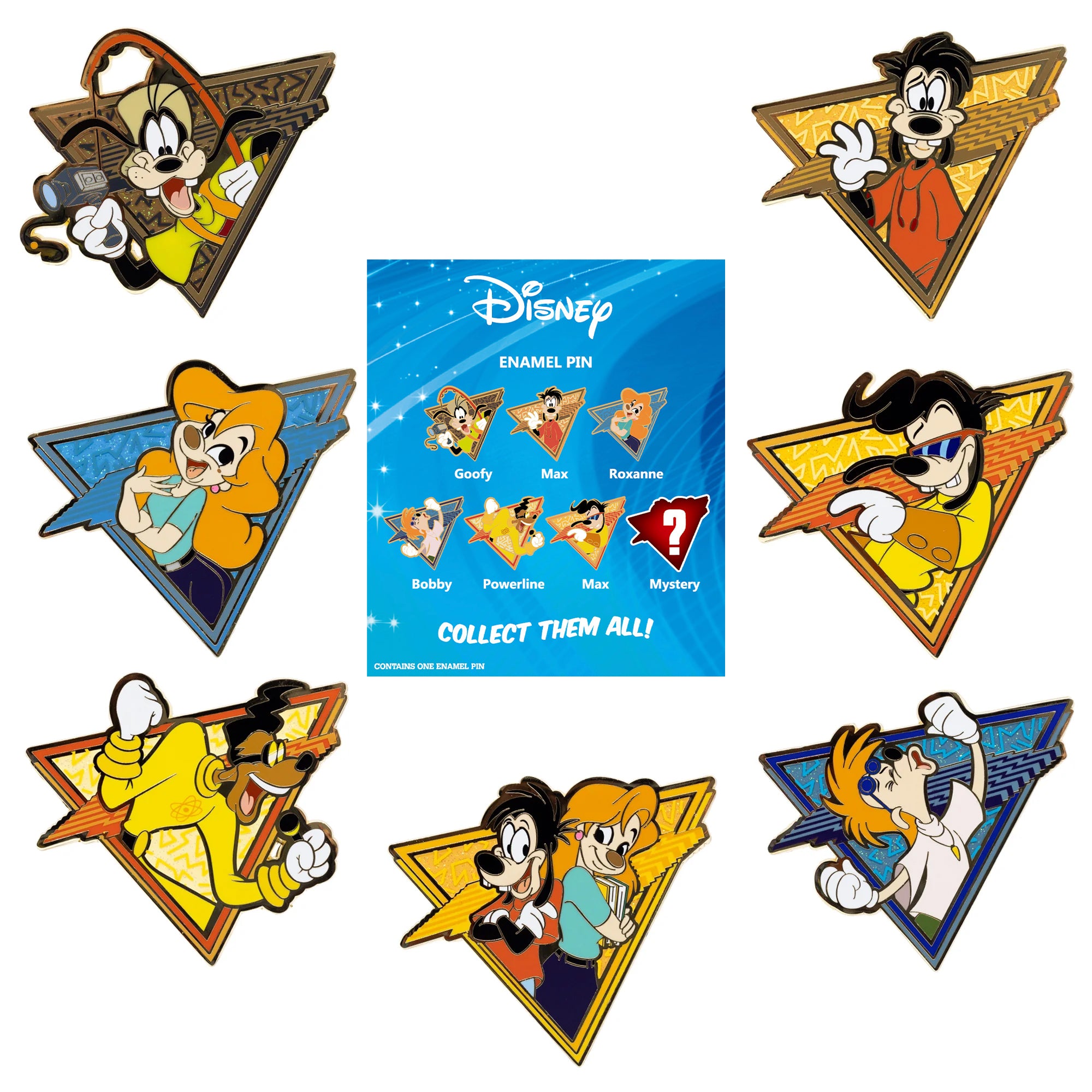 Disney A Goofy Movie Anniversary 2.75" Jumbo Mystery Pins - Limited Edition 300/200/100