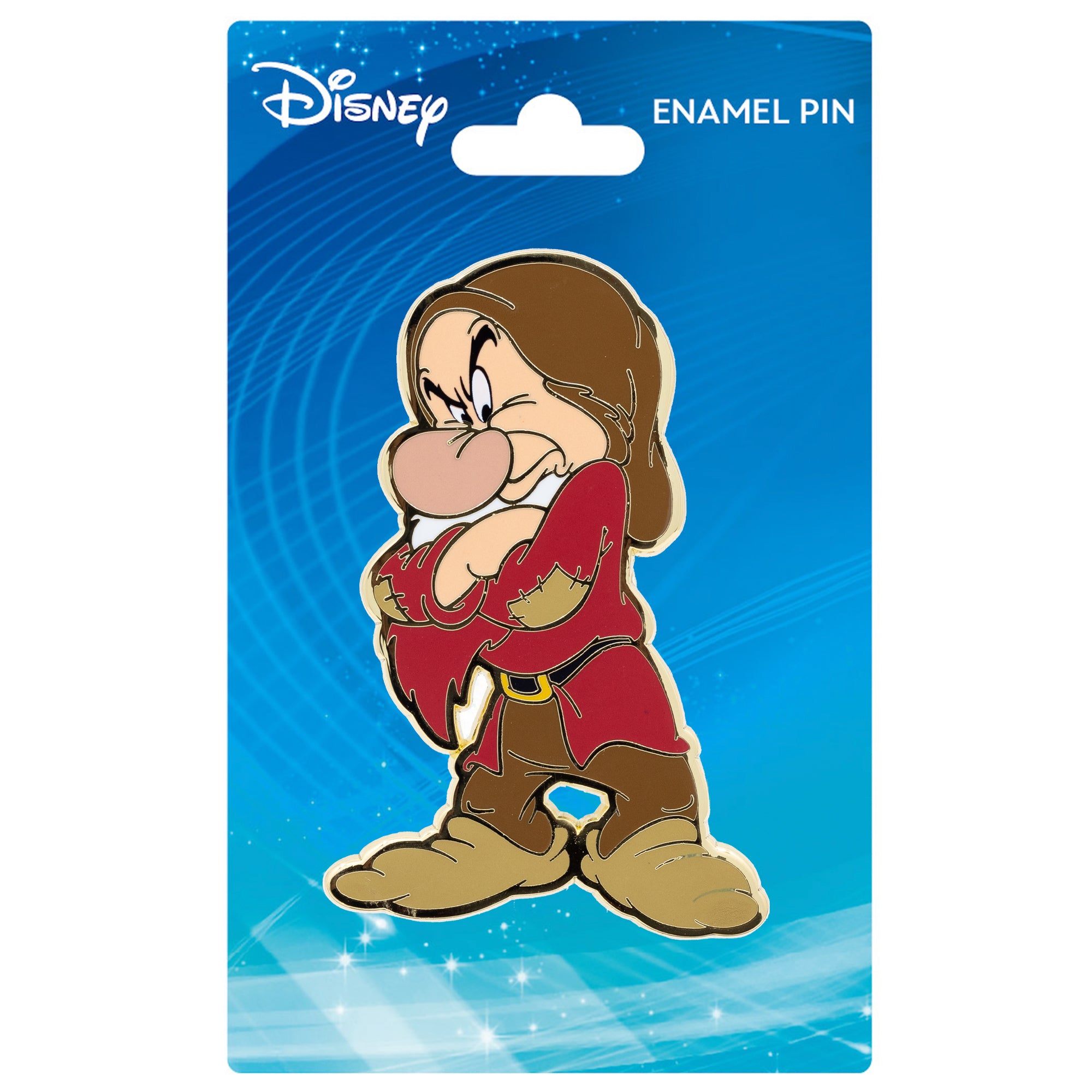Disney Classics Snow White and the Seven Dwarfs Grumpy 2.5" Collectible Trading Pin