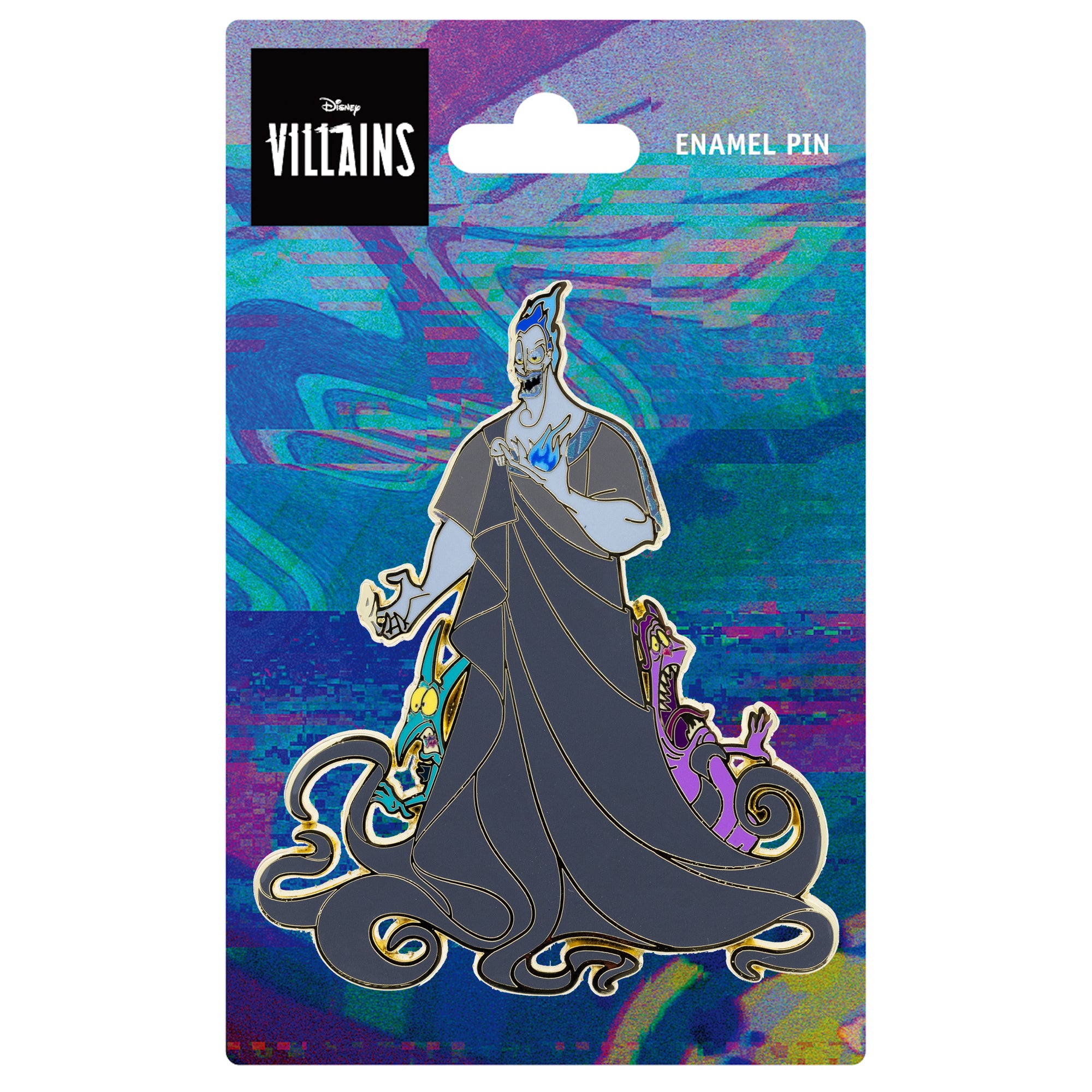 Disney Villains Hades with Pain and Panic 2.5" Collectible Trading Pin