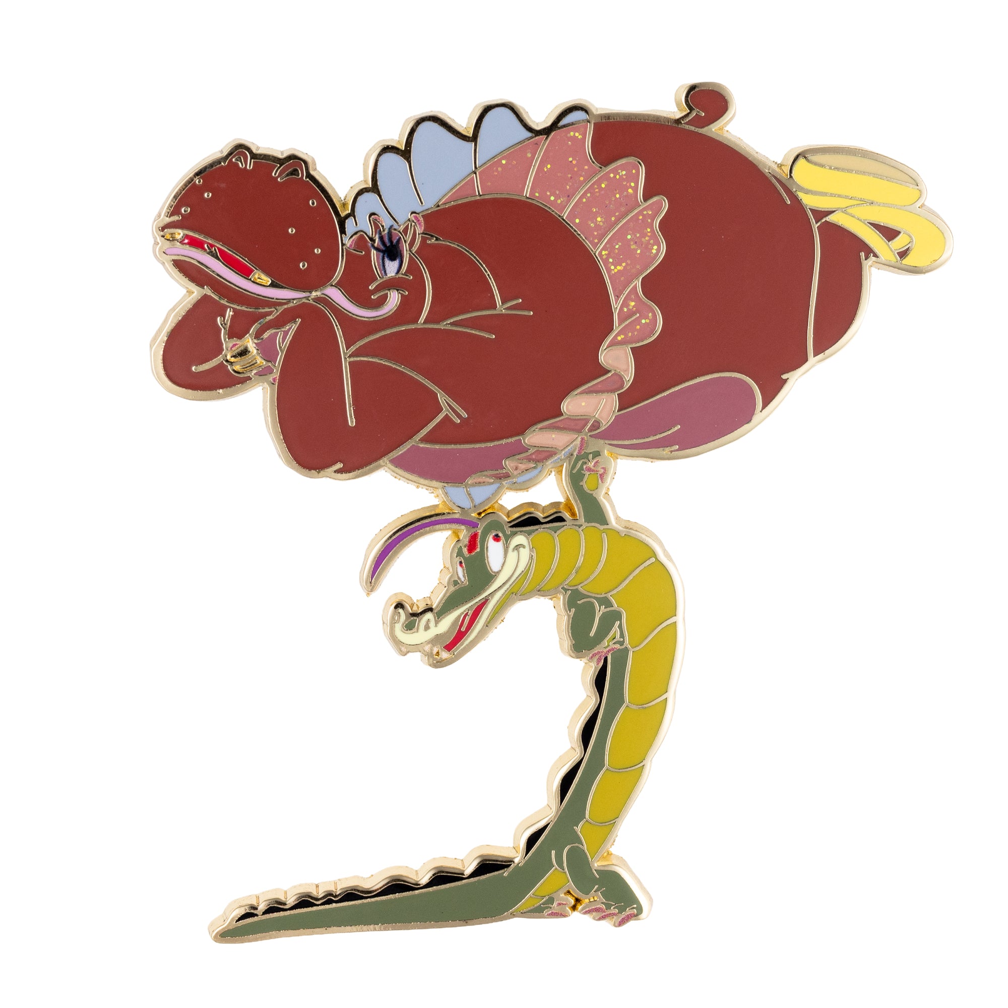 Disney Fantasia 85th Anniversary Hyacinth Hippo and Ben Ali Gator 3" Collectible Pin Special Edition 250