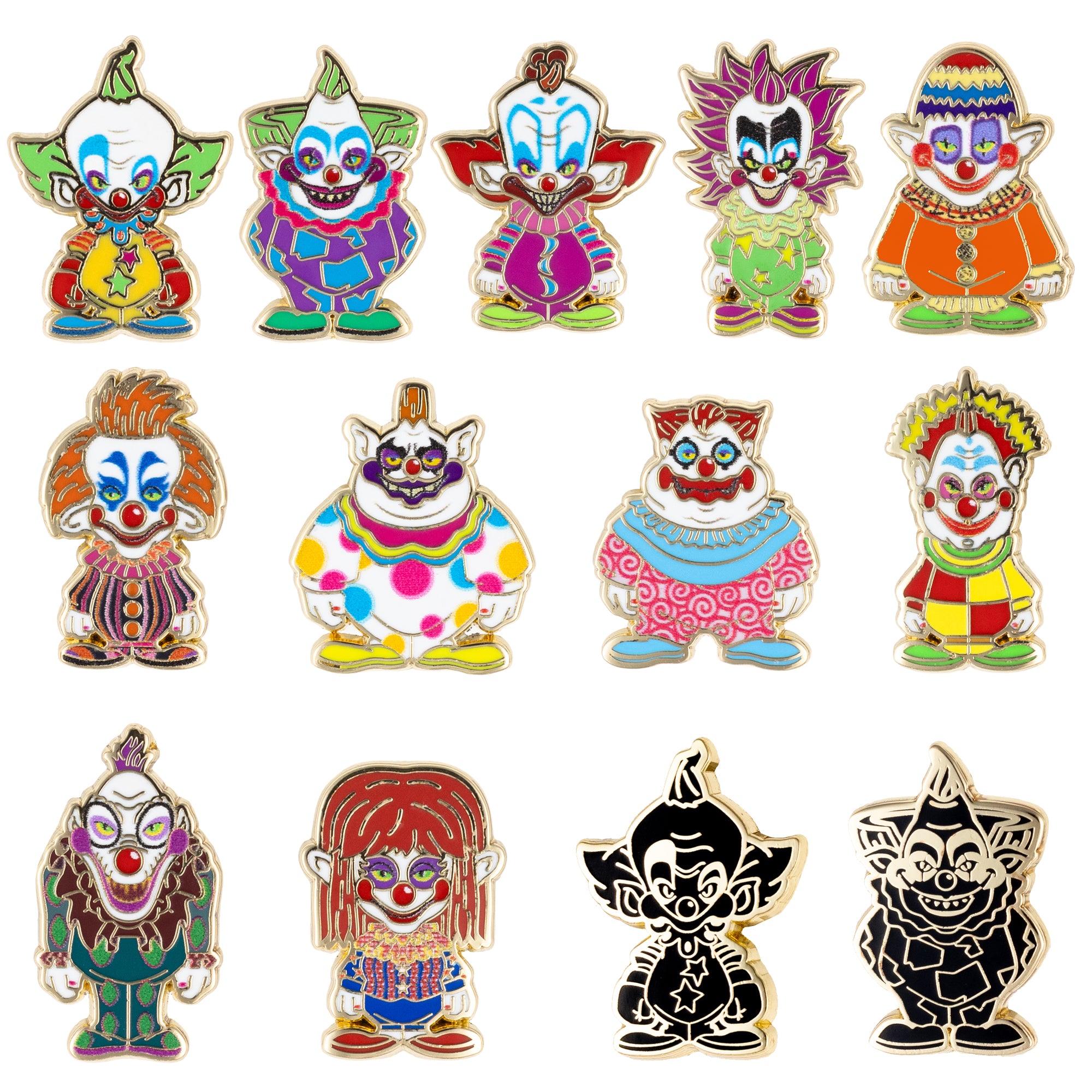 Killer Klowns from Outer Space Mini Micro Mystery - Universal Monsters - 2 Pins Per Box! - Limited Edition 200/100