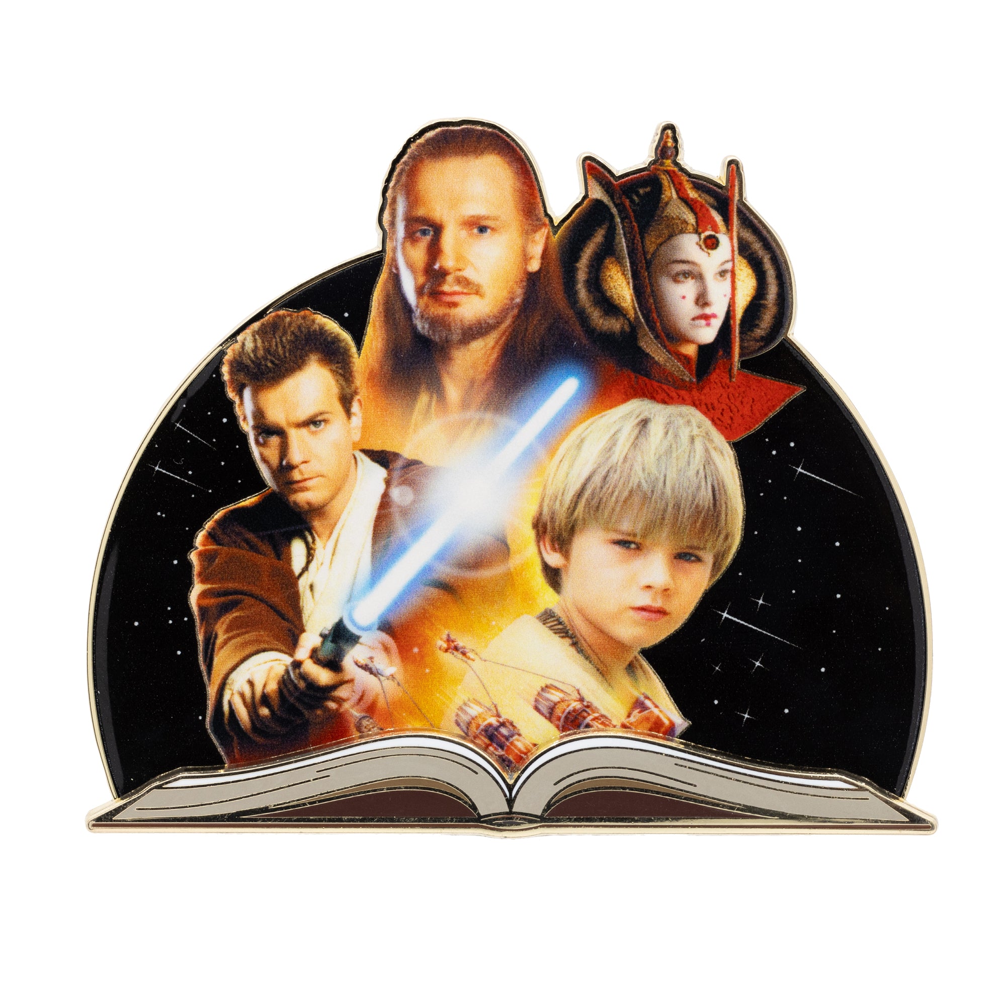 Star Wars Storybook The Phantom Menace Jumbo Collectible Pin – The