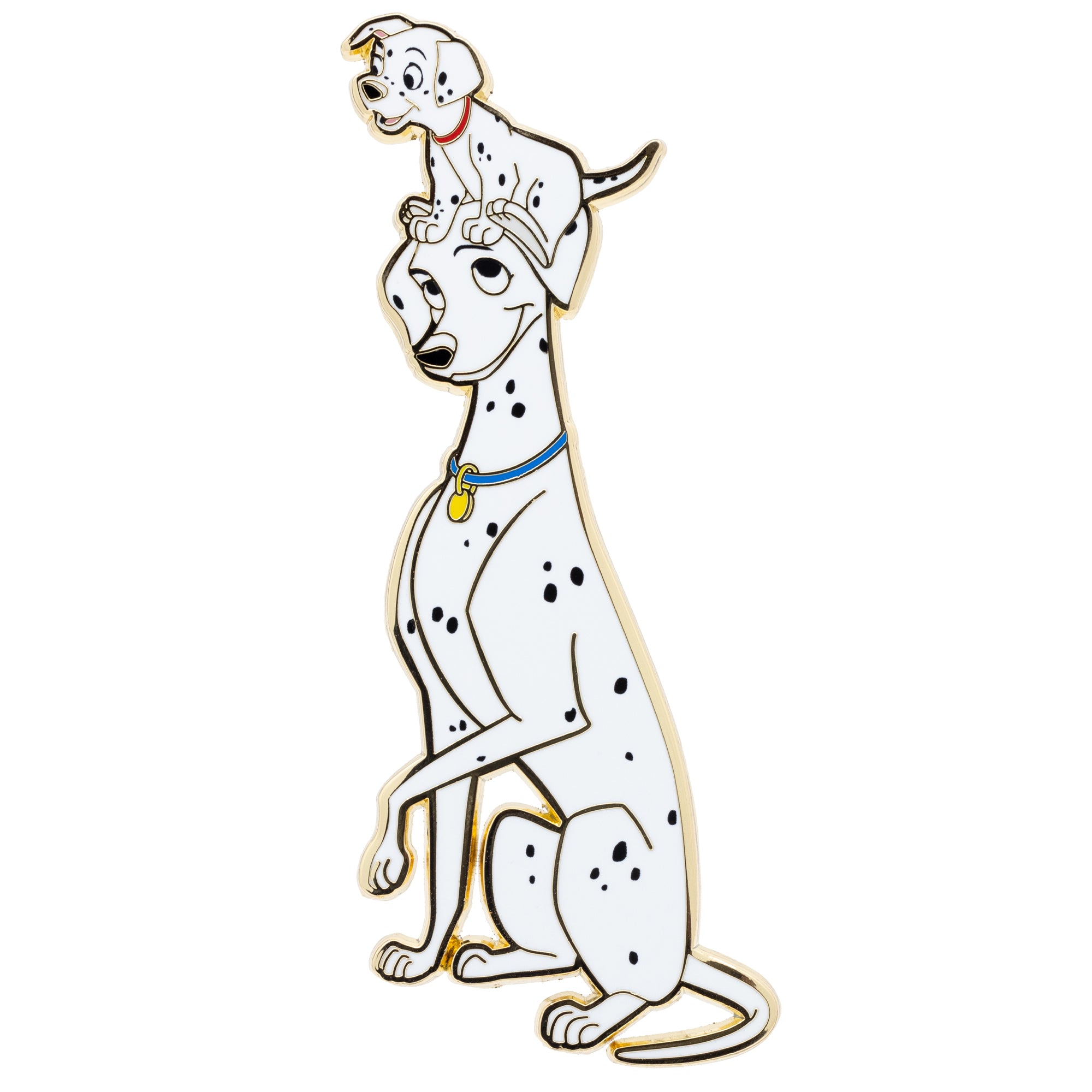 Disney 101 Dalmatians Perdita with Puppy Jumbo Collectible Trading