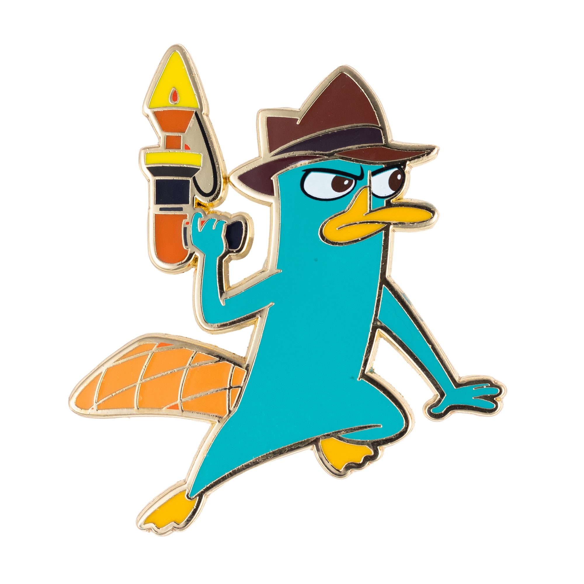 Disney Phineas and Ferb Agent P Jumbo Trading Pin – The Pink a la Mode