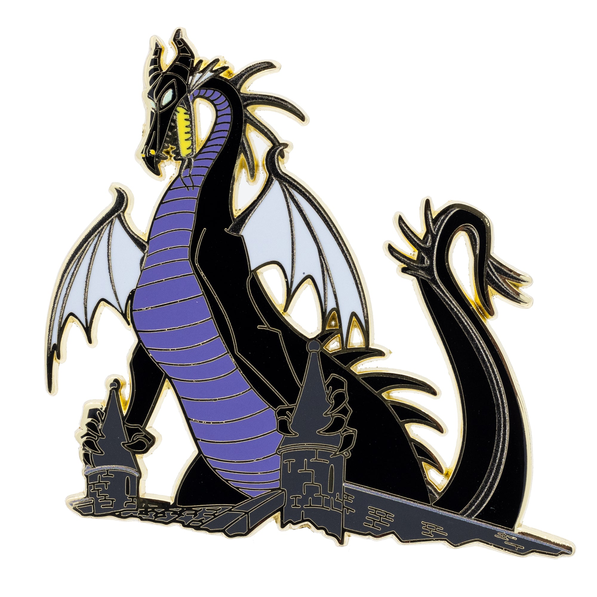 Disney Villains Maleficent Dragon 3" Collectible Trading Pin