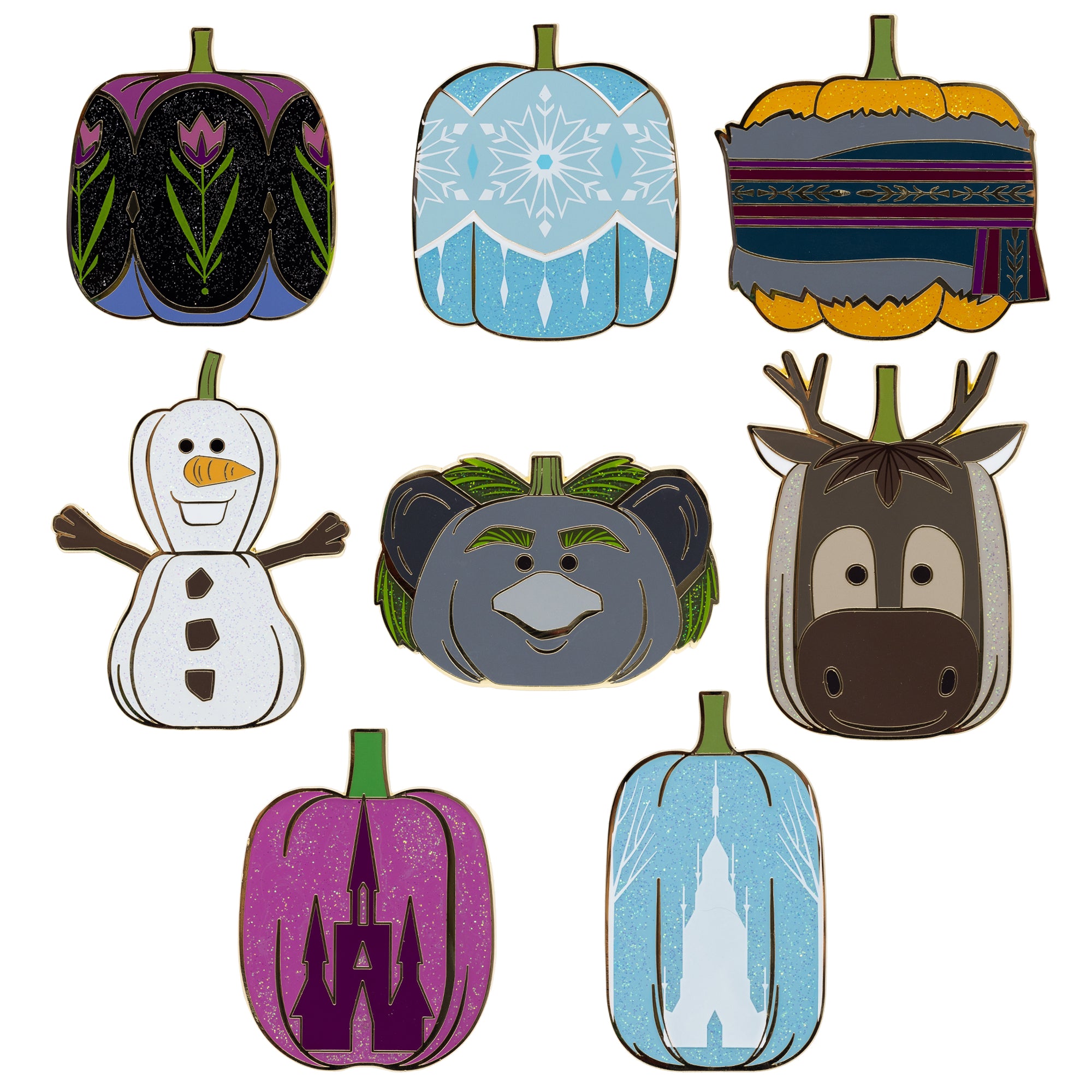 Disney Frozen Royal Harvest Collection 2.25"- 2.5" Mystery Pins - Limited Edition 300/200/100