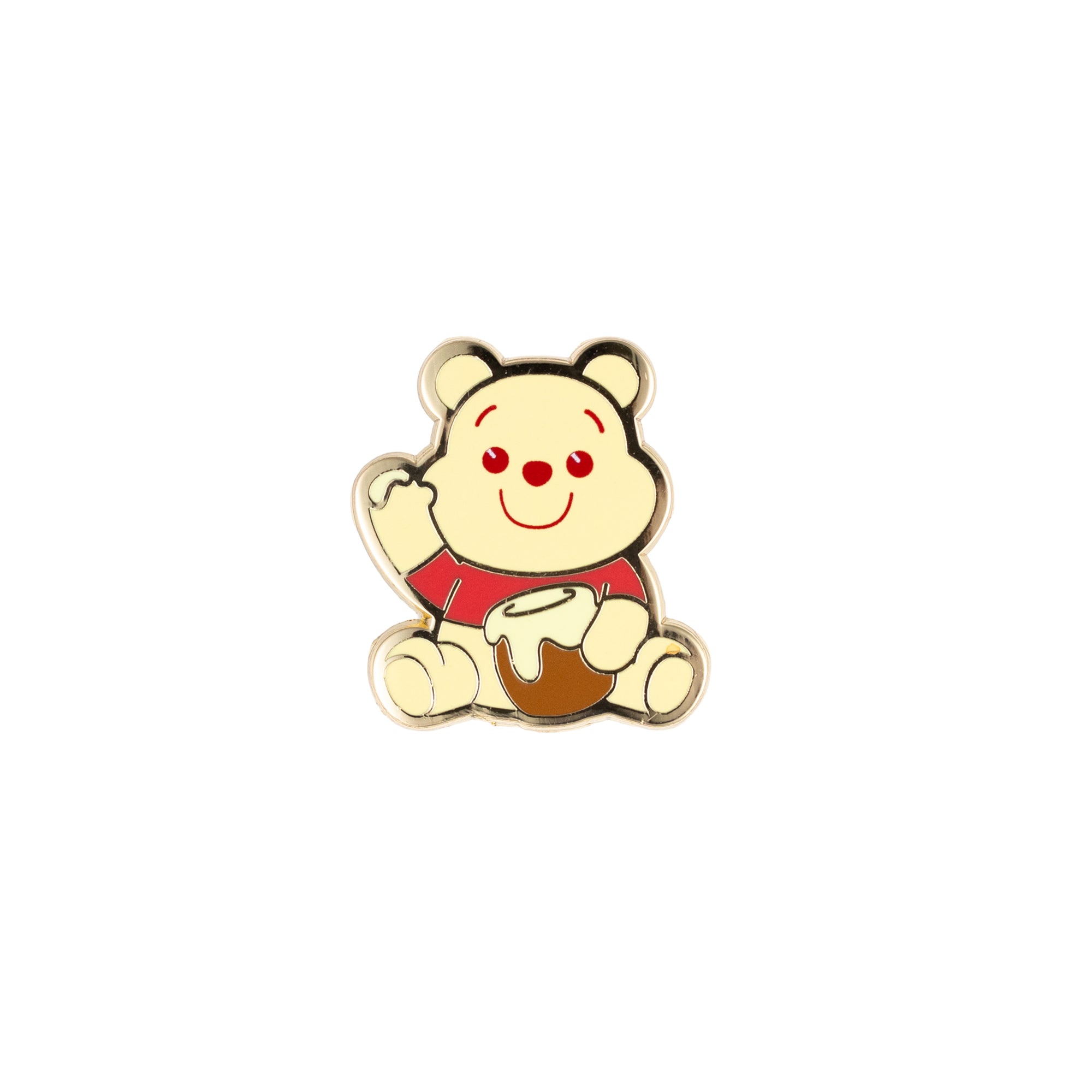 PitBabe2 Pooh サイン入り トレカ LevelUpFM Disney Winnie the Pooh Waving Cuties Micro Trading Pins – The Pink