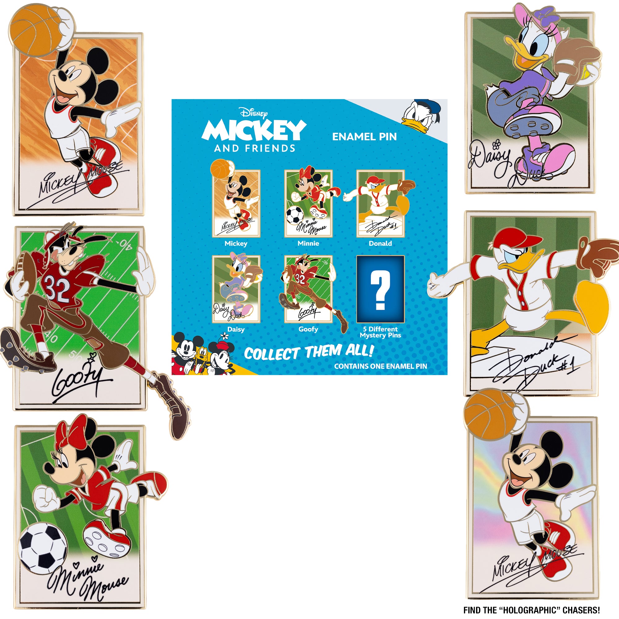 Disney Mickey and Friends Sportcards Mystery Jumbo Collectible