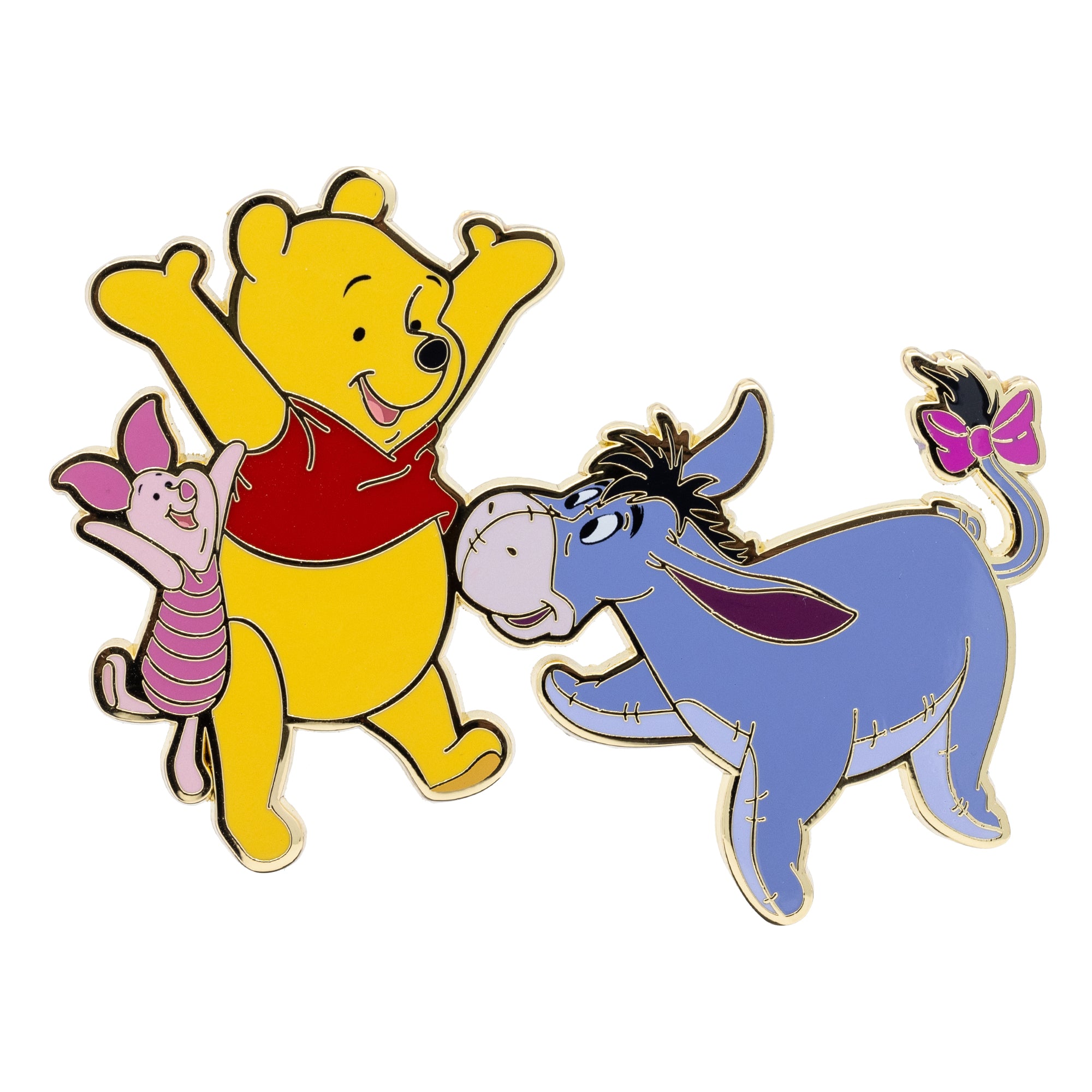 Disney Winnie the Pooh Jumbo Collectible Trading Pin – The Pink a
