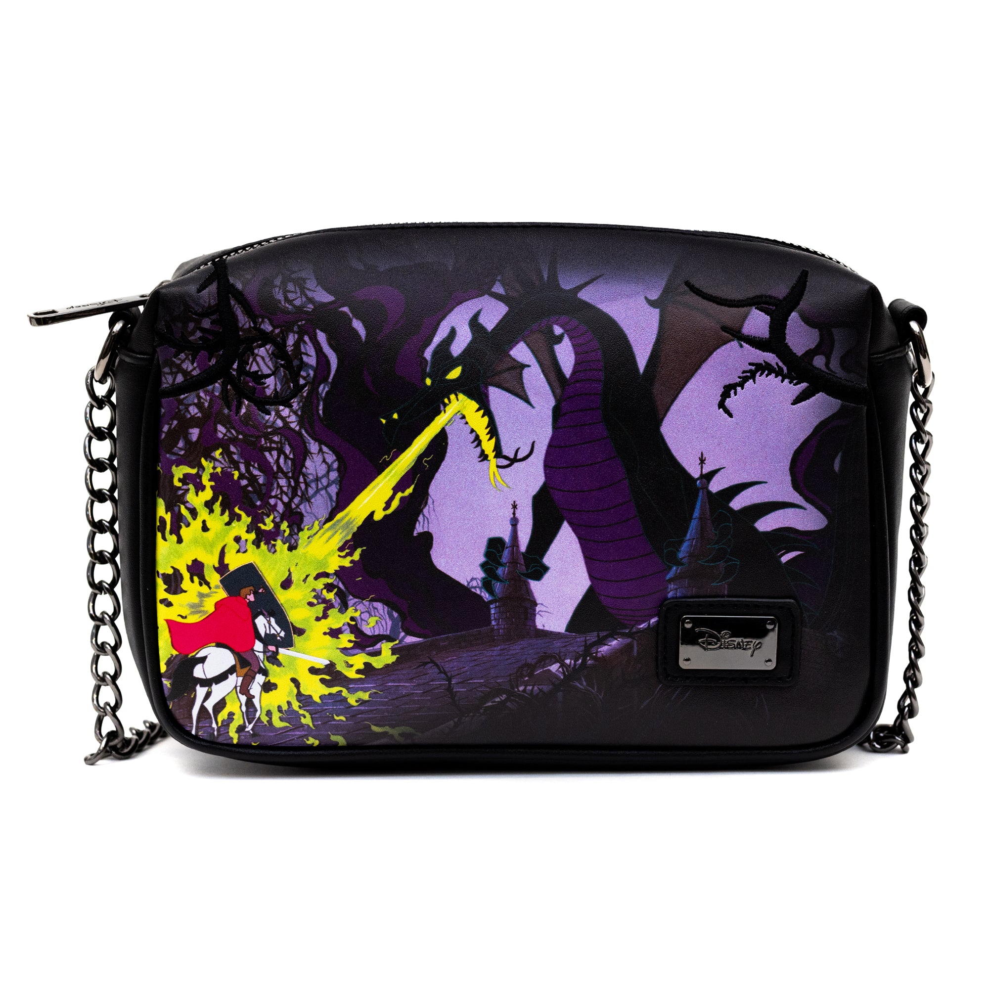 Danielle Nicole Maleficent Dragon Sleeping Beauty Crossbody Bag