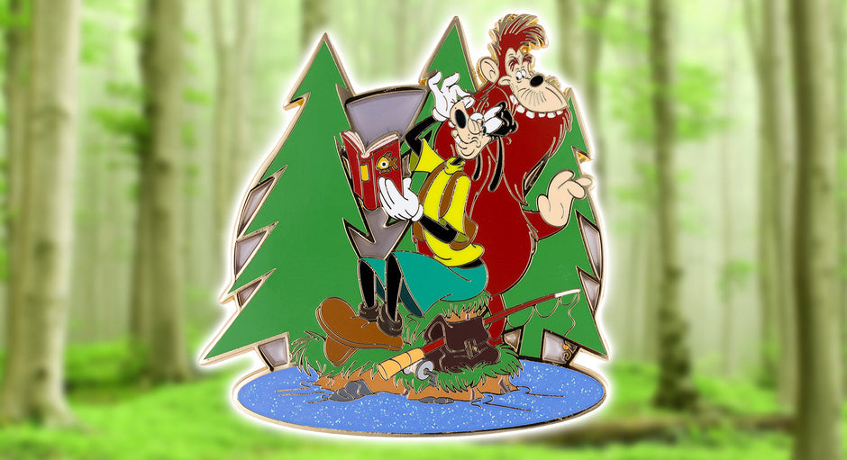 A Goofy Movie - Goofy with Sasquatch