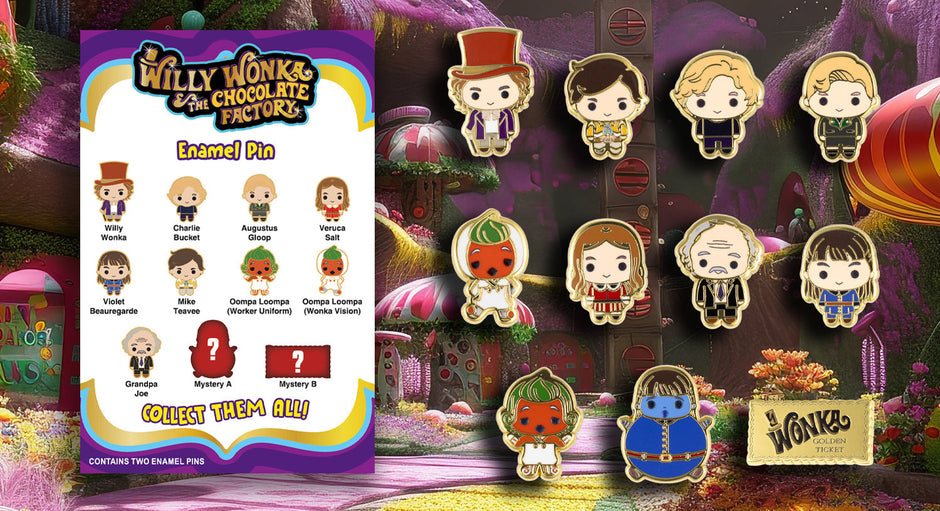 Willy Wonka Micro Pins