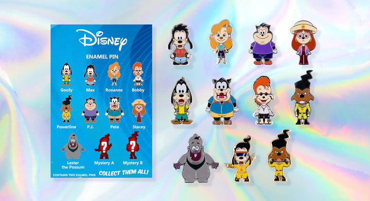 A Goofy Movie Micro Pins