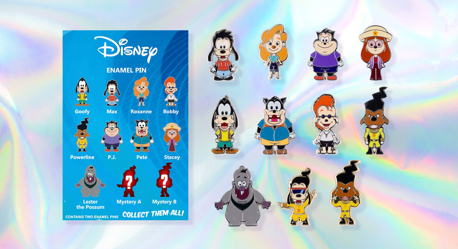 A Goofy Movie Micro Pins