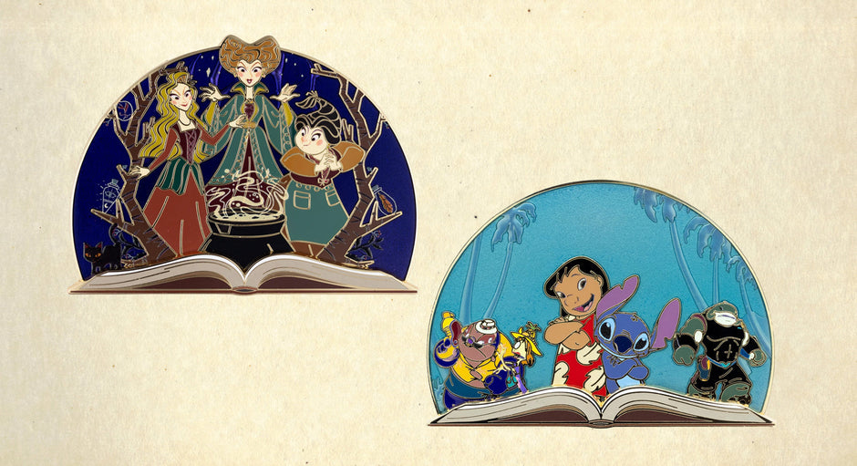 Storybook Lilo and Stitch and Hocus Pocus