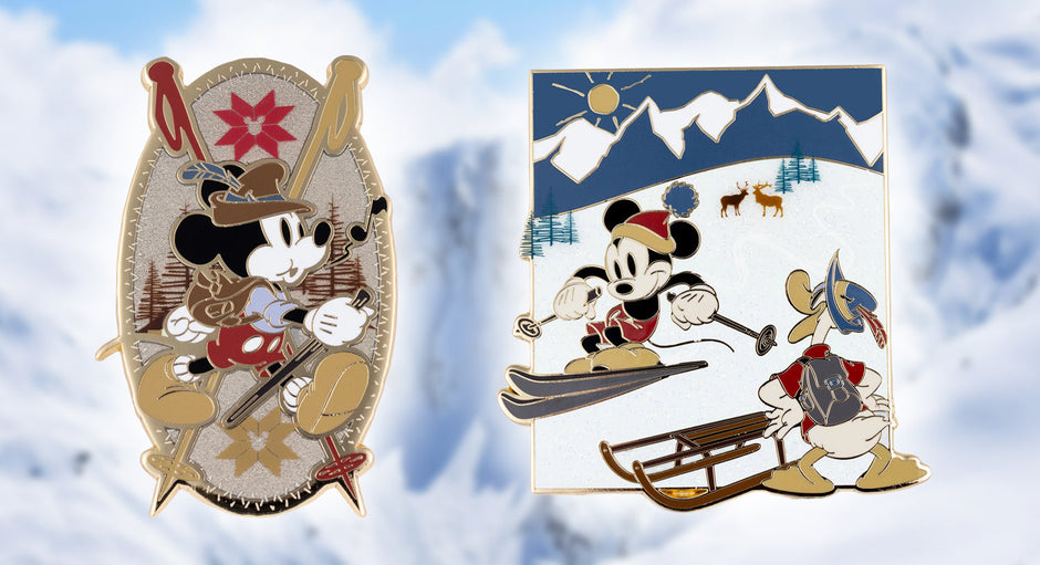 Winter Mickey and Donald