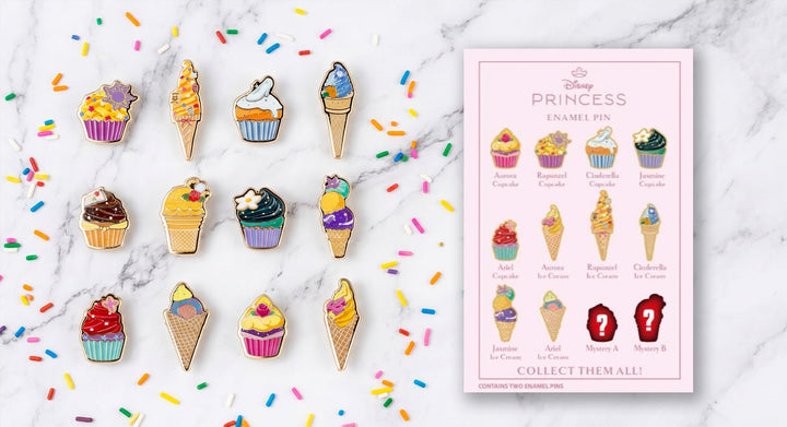 Princess Desserts Micro Pins