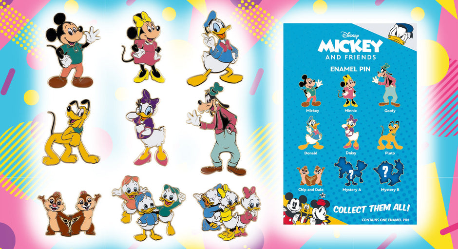 Retro Mickey and Friends