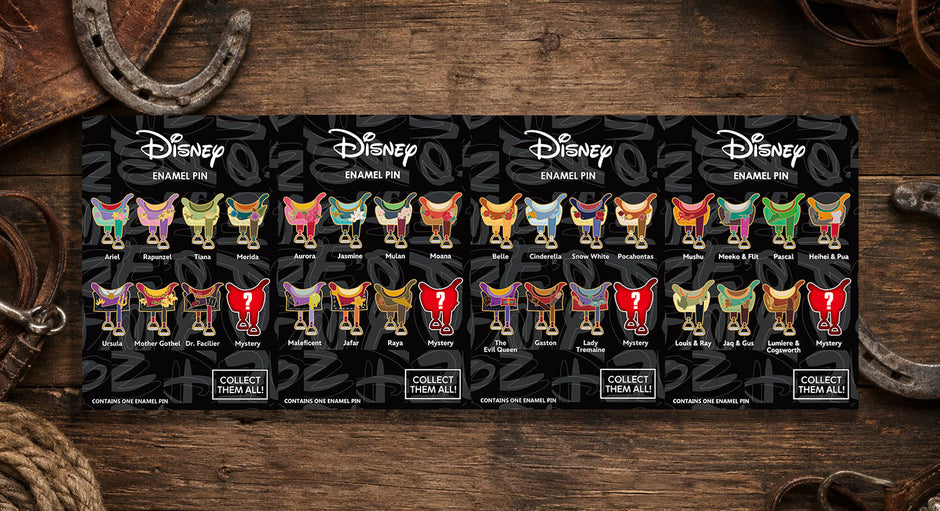 Disney Horse Saddles Mystery Pins