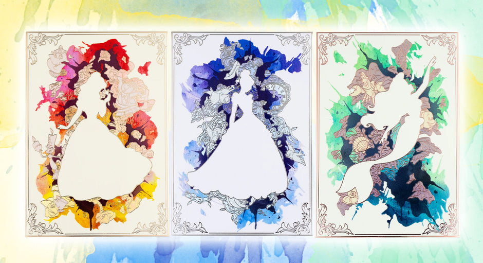 Watercolor Princess Portraits