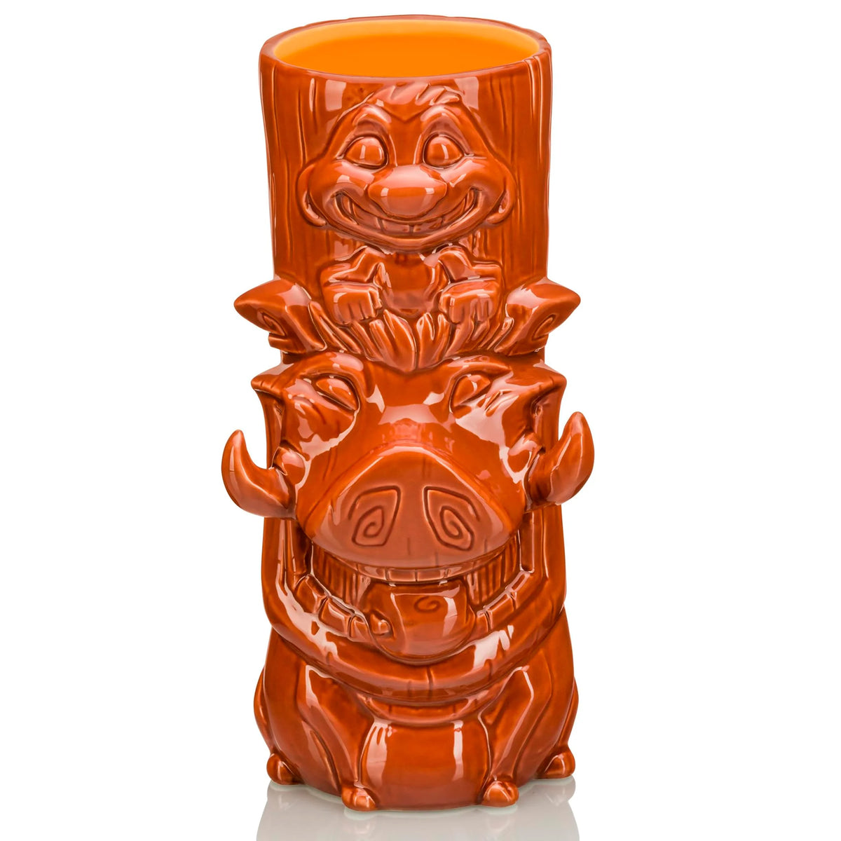 Disney Lion King Timon and Pumbaa 28oz Ceramic Sculpted Tiki Mug