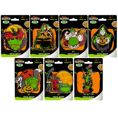 Disney Happy Halloween 3" Pin Series Special Edition 1/300 Pin - NEW RELEASE