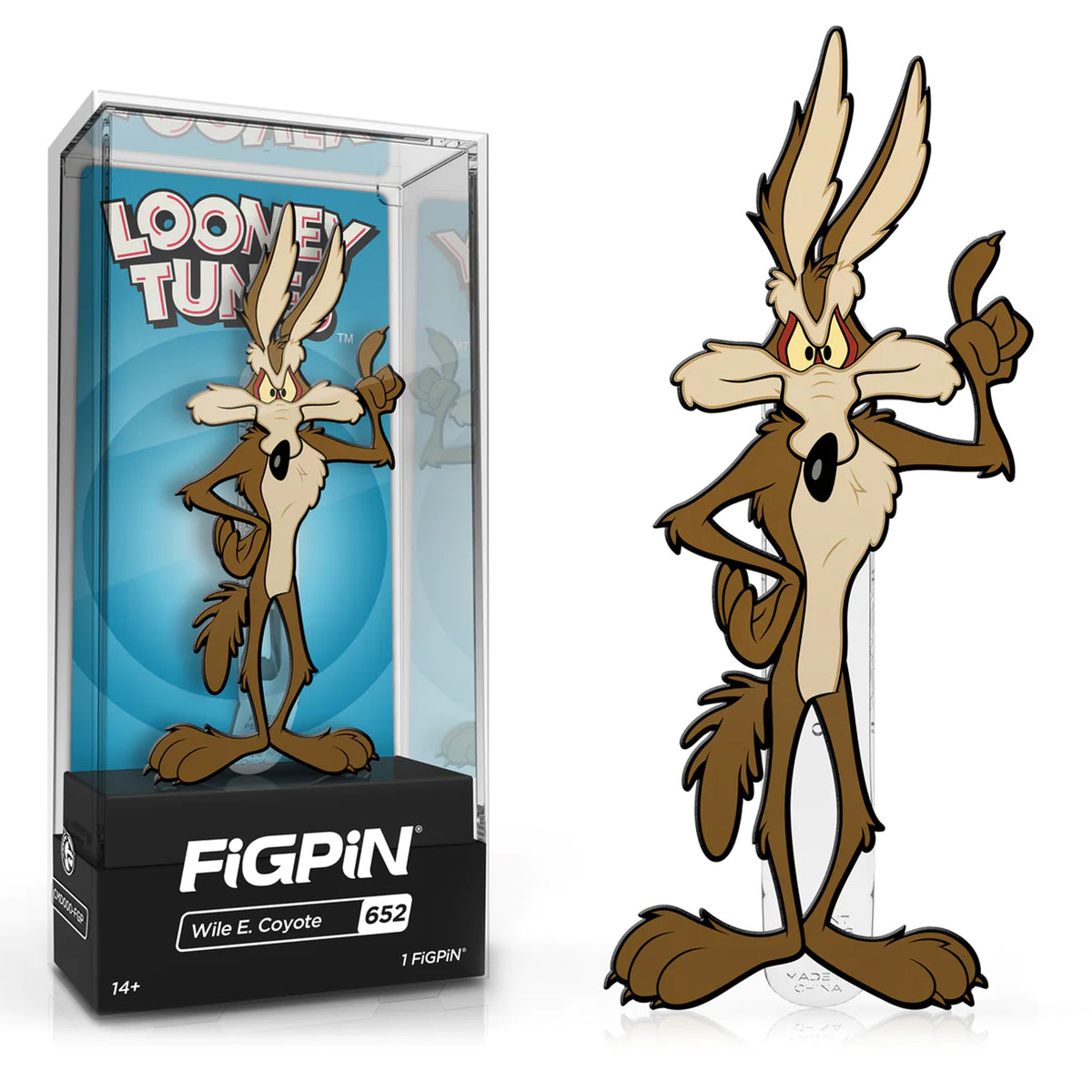 Looney Tunes Wile Coyote Limited Edition 2000 3&quot; Collectible Pin #650