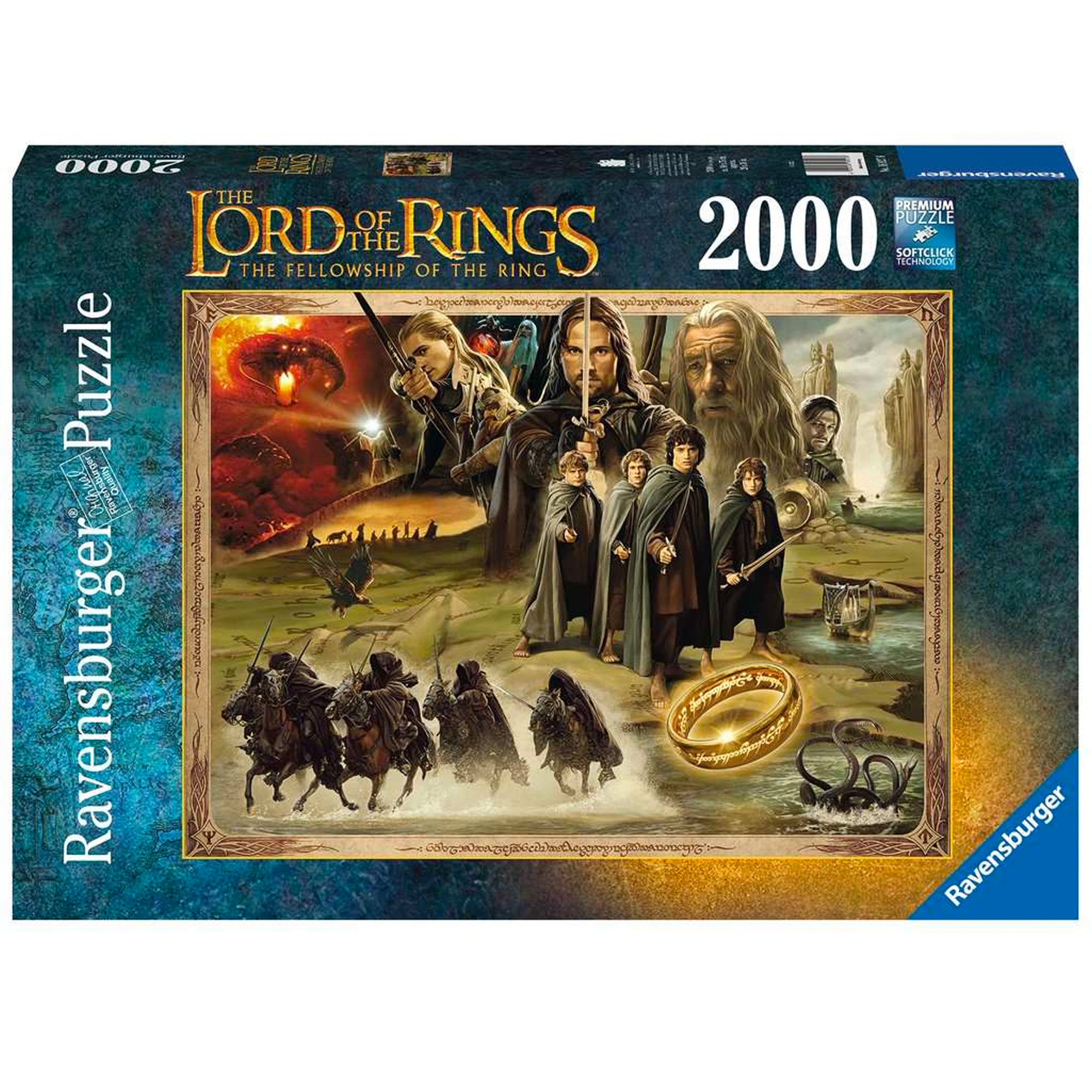Lord of the Rings: The Fellowship of the Ring 2000pc Puzzle