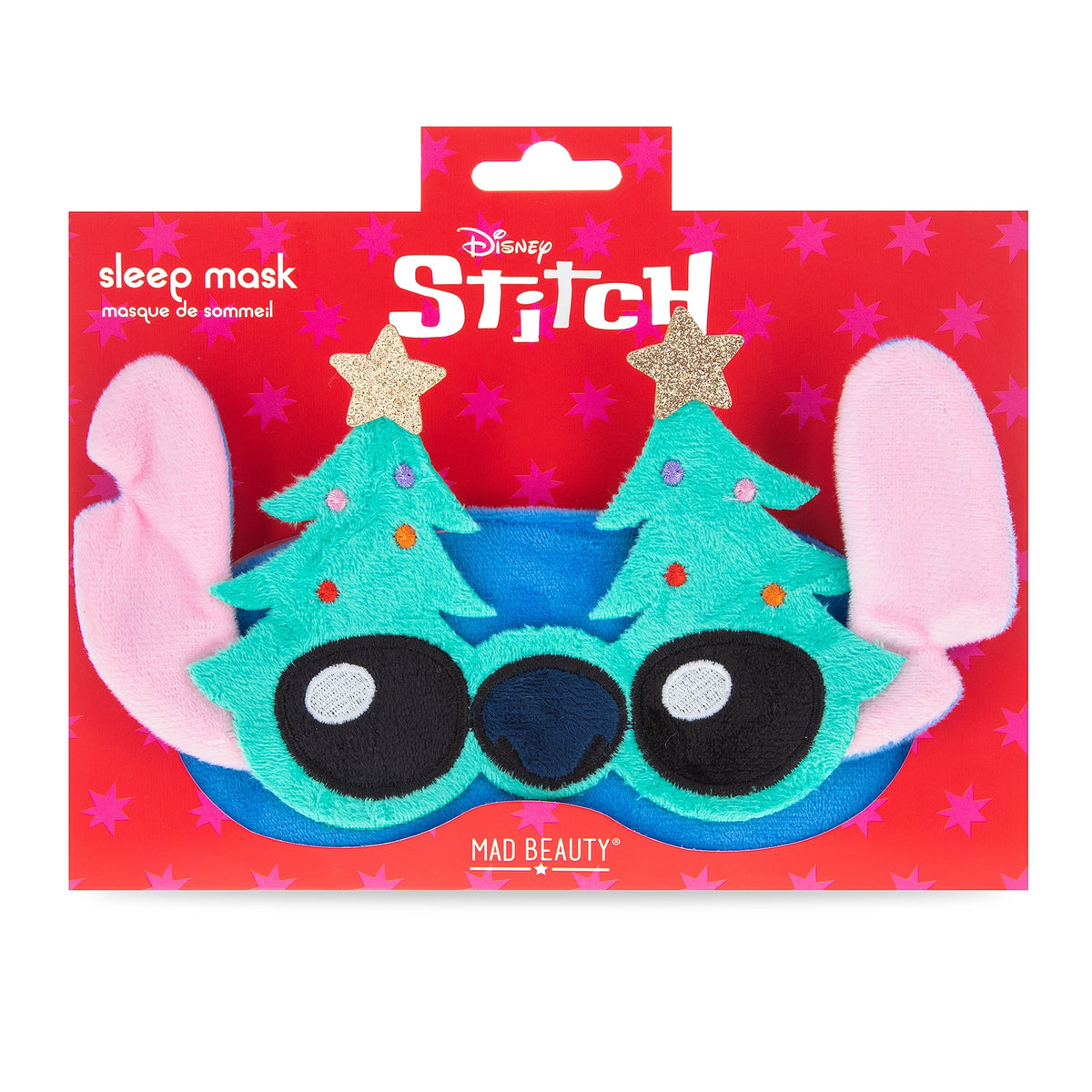 Disney Stitch At Christmas Sleep Mask