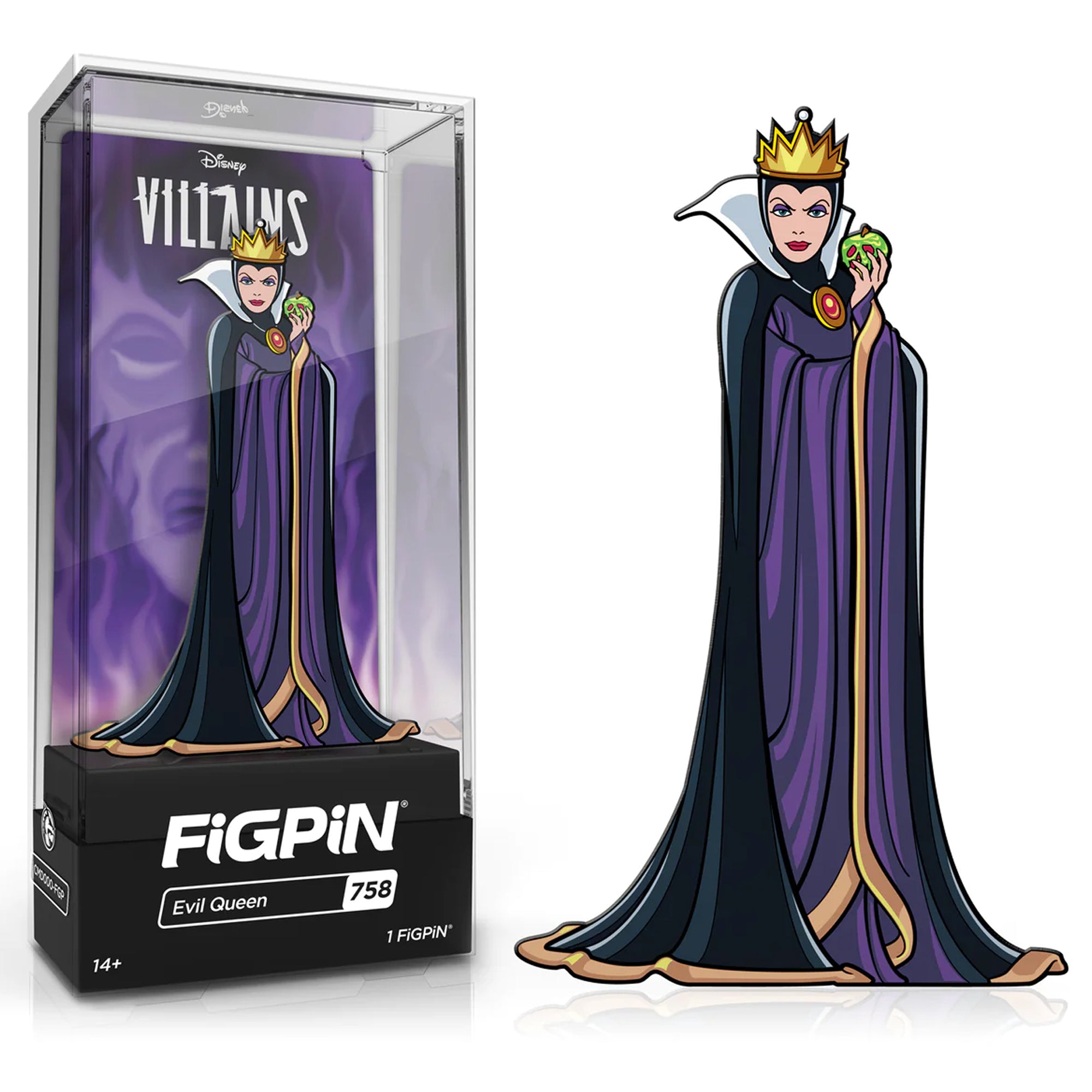 Disney Villains Evil Queen 3" Collectible Pin #758