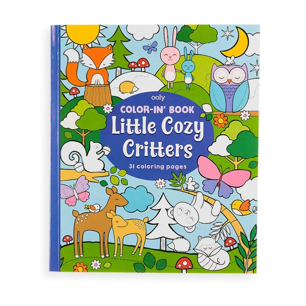 Color-in&#39; Book: Little Cozy Critters