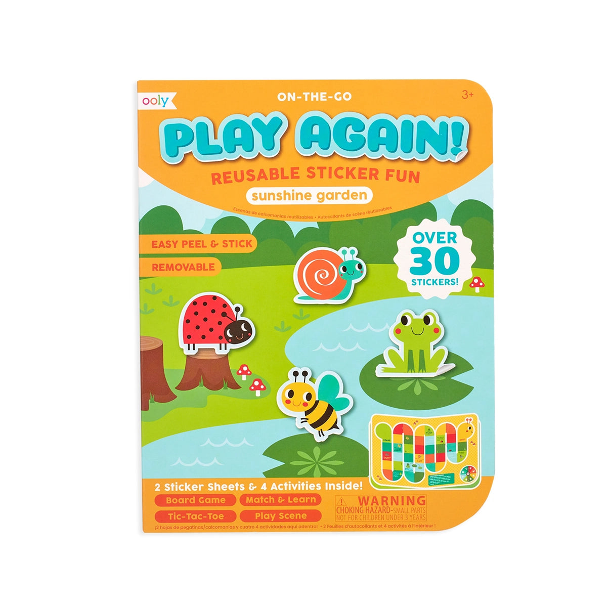 Play Again! Mini On-The-Go Activity Kit - Sunshine Garden