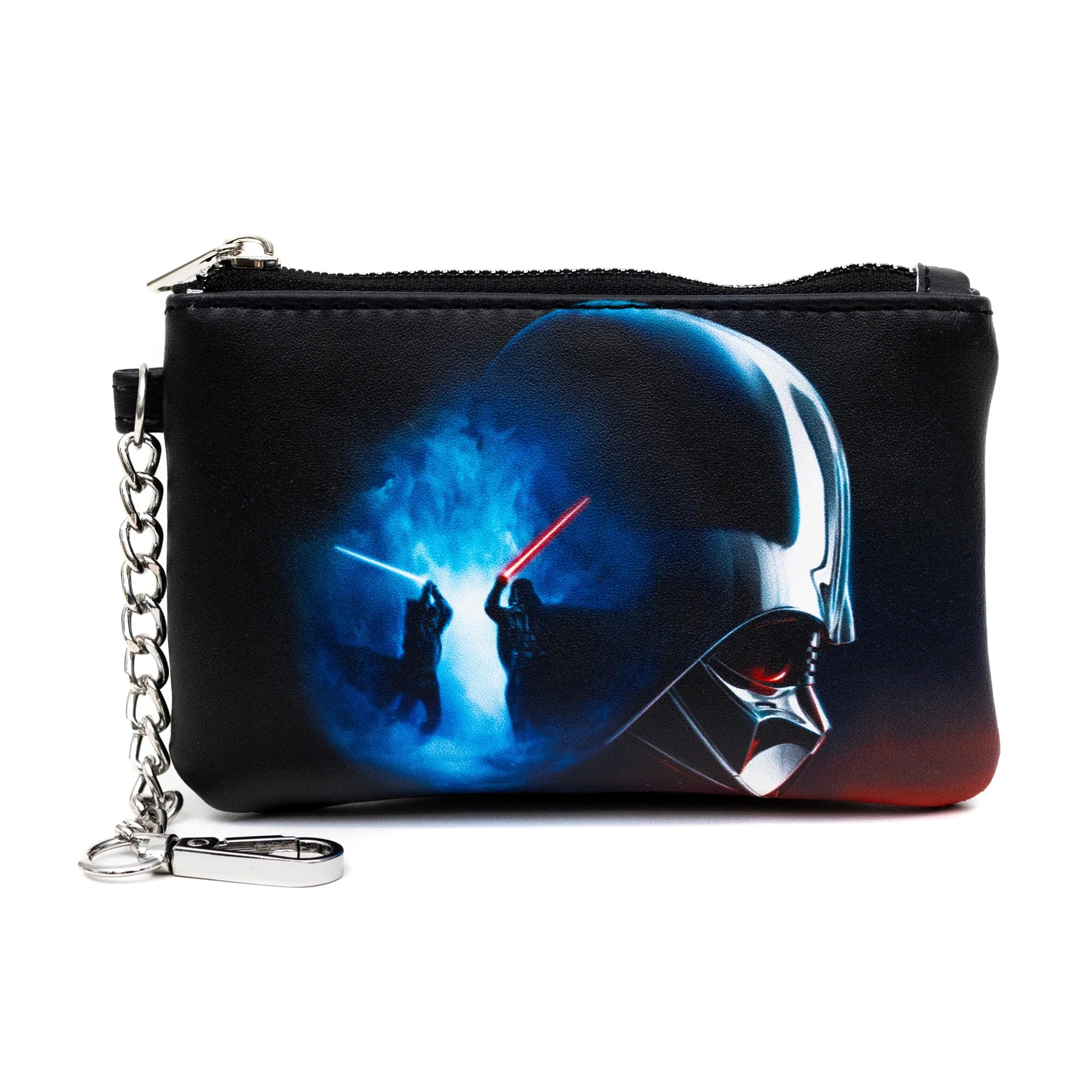 Star Wars Darth Vader & Obi-Wan Kenobi Final Battle ID Card Holder Wallet Keychain - FINAL SALE