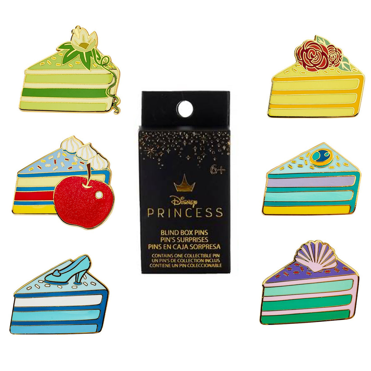 Loungefly Disney Princess Sweets Mystery Pin