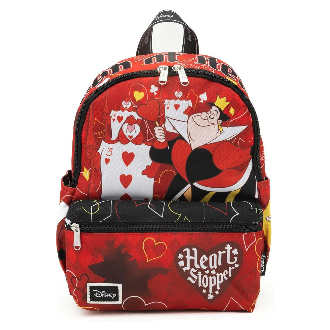 Disney Alice in Wonderland Queen of Hearts Park Day Nylon Mini Backpack