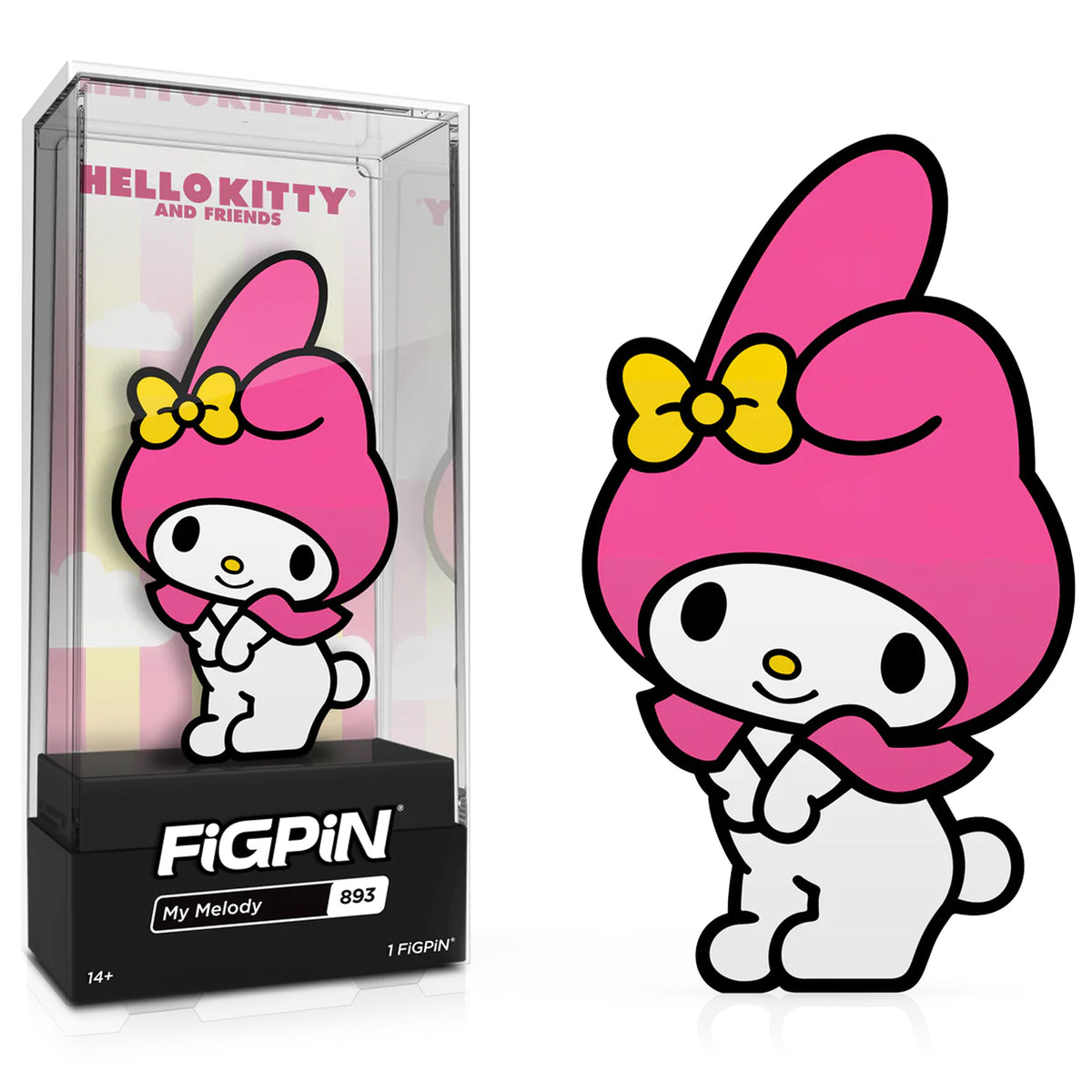 Sanrio My Melody Limited Edition 3" Collectible Pin #893