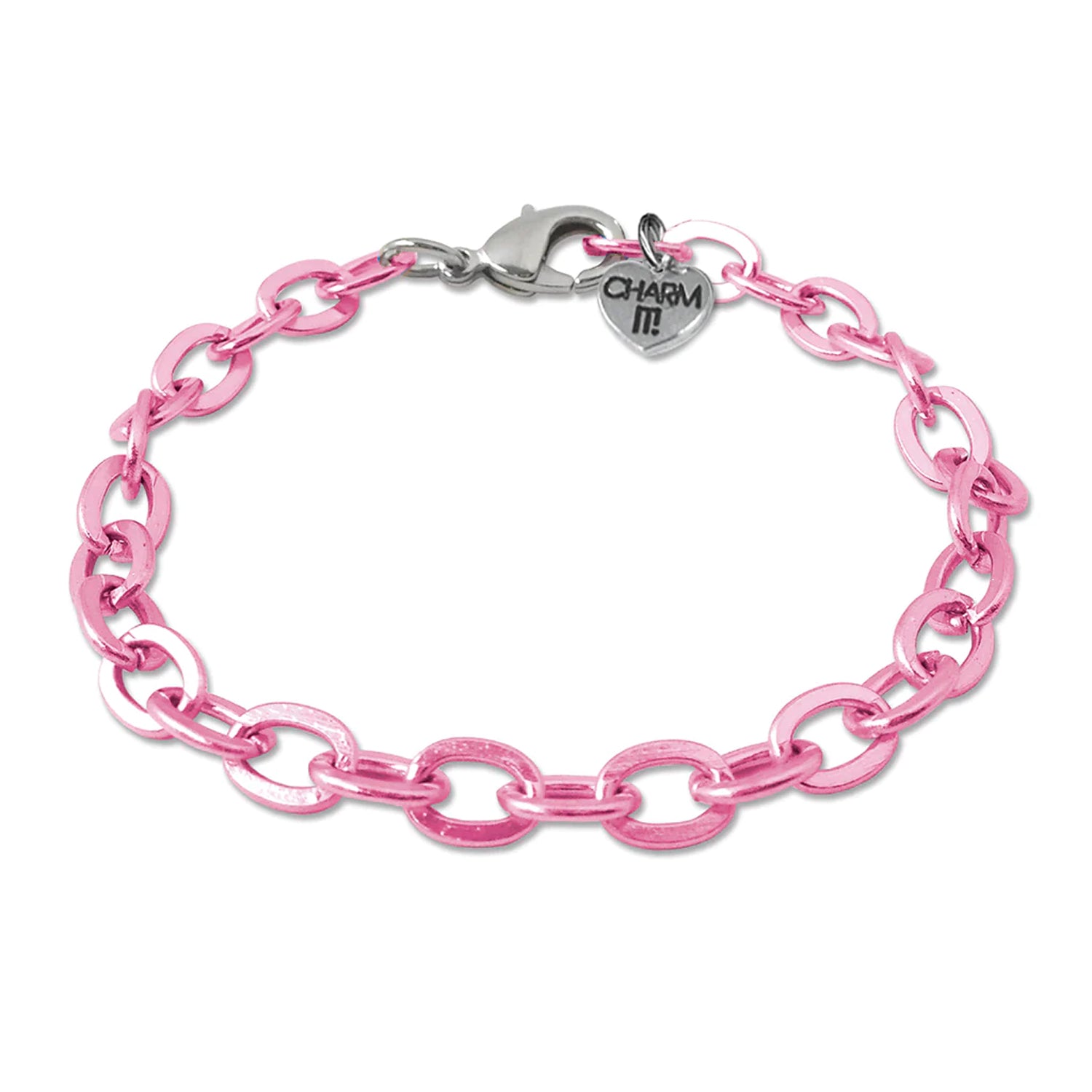 CHARM IT! - Pink Chain Bracelet