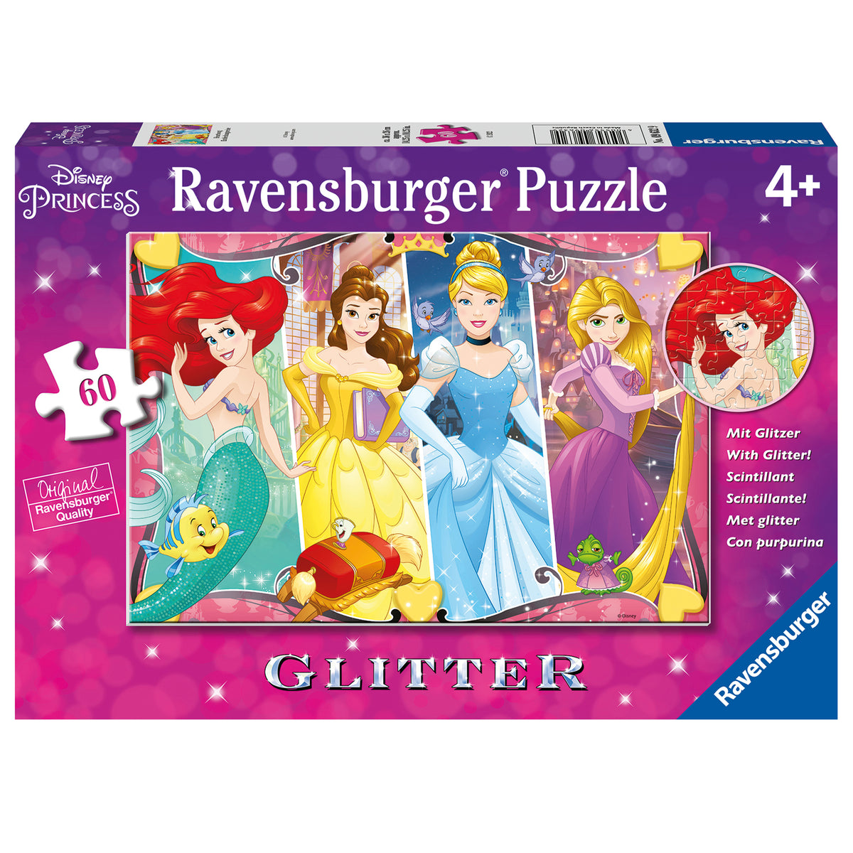 Disney Princess Heartsong Glitter Puzzle