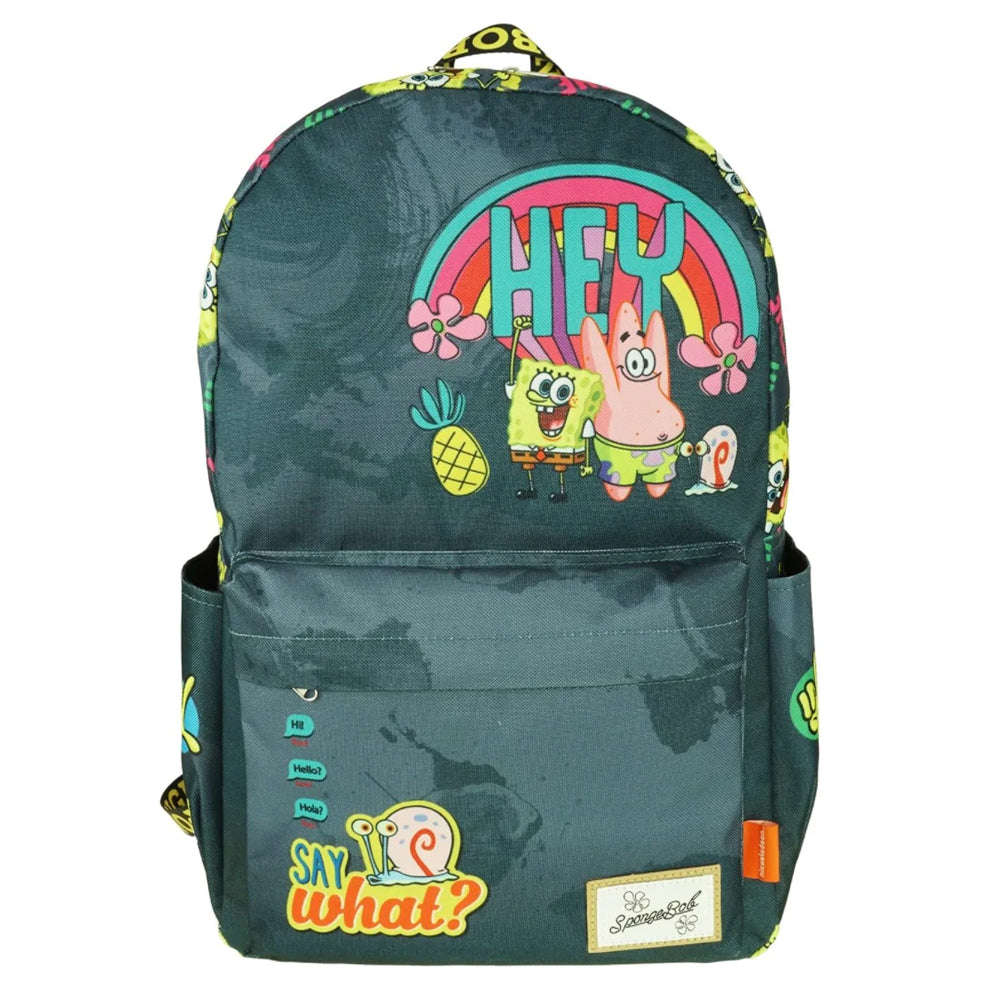 Spongebob Squarepants 17&quot; Full Size Nylon Backpack