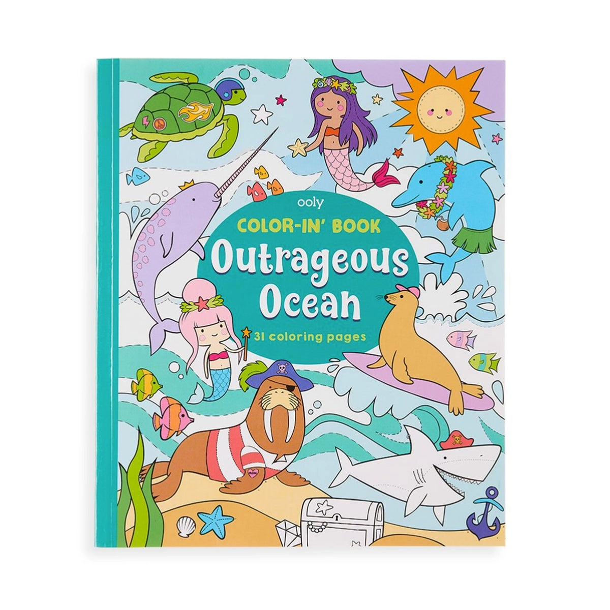 Color-in&#39; Book: Outrageous Ocean