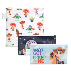 Pixar Toy Story Reusable Multi-use Bag, 3-Pack: Toy Story