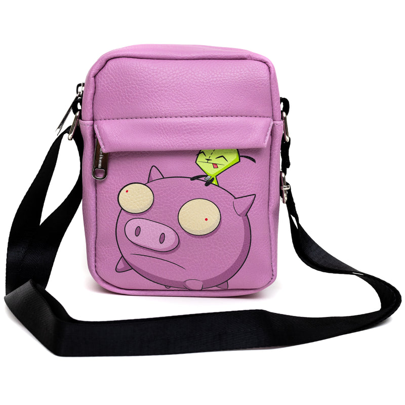 Nickelodeon Invader Zim Gir Riding Piggy Crossbody Bag -